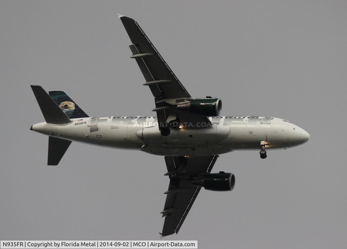 N935FR, 2004 Airbus A319-111 C/N 2318, Hector the Sea Otter Frontier