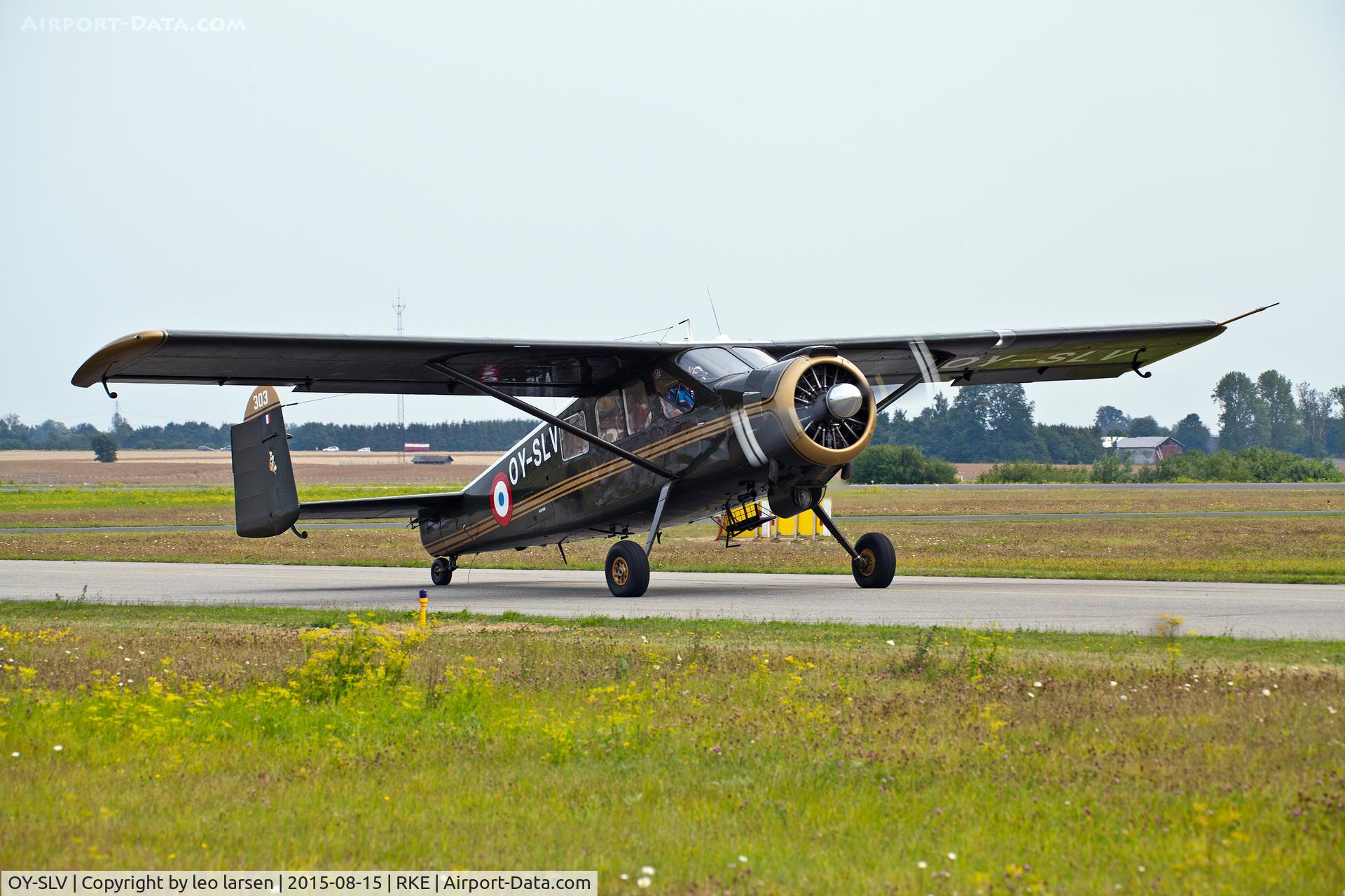 OY-SLV, 1961 Max Holste MH-1521M Broussard C/N 303, Roskilde Air Show 15.8.15