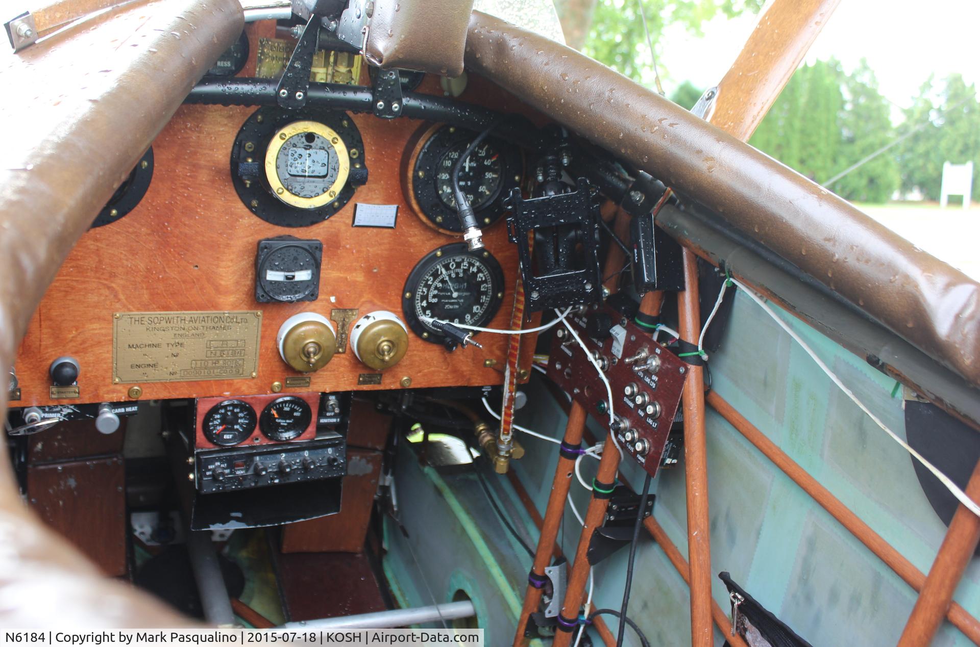 N6184, Sopwith Pup (LRT) Replica C/N Not found N6184, Sopwith Pup