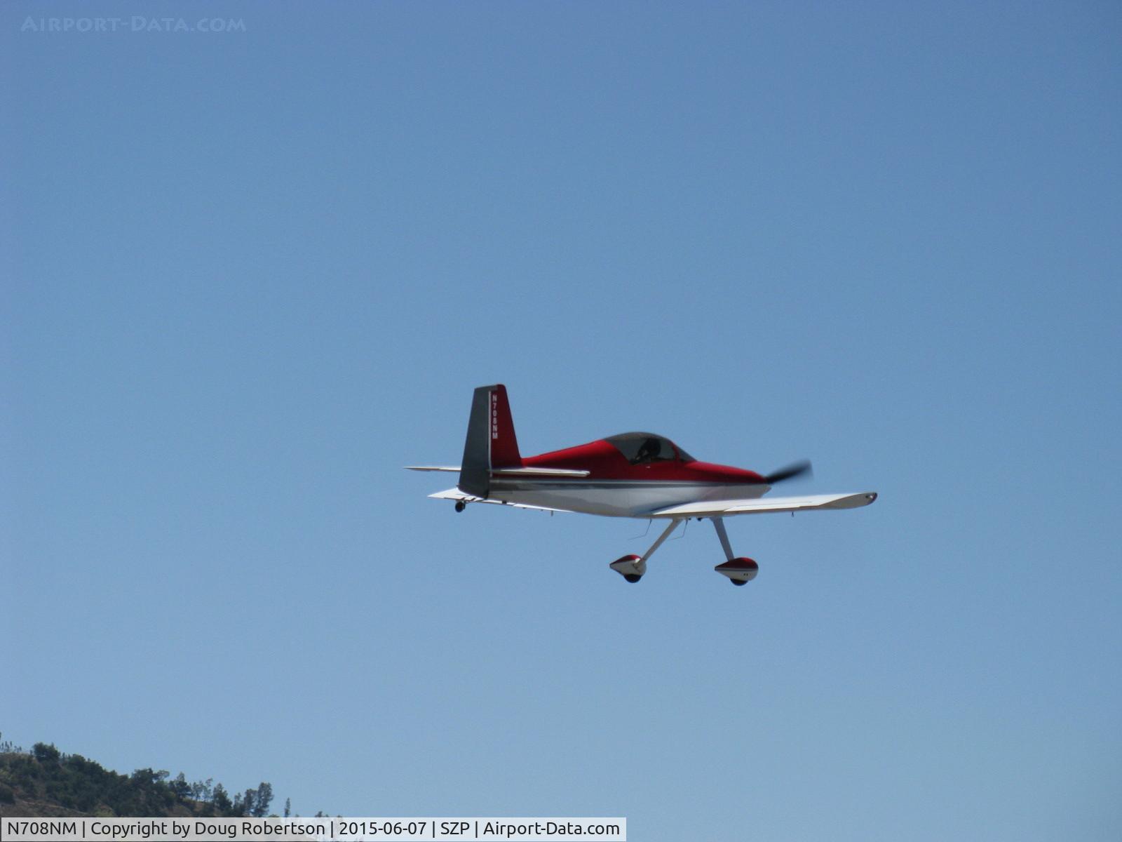 N708NM, Harmon Rocket C/N 4248, 2009 Scott SCOTT ROCKET, Lycoming AEIO-540-D4A5 260 Hp, full inverted systems, fast takeoff climb Rwy 22 for CNO