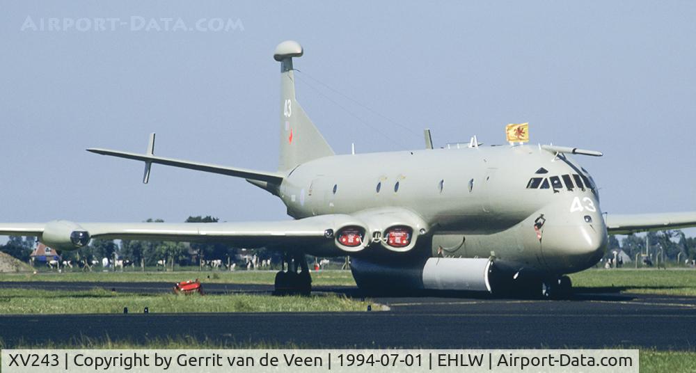XV243, Hawker Siddeley Nimrod MR.2 C/N 8018, Taking part in the RNLAF Open House