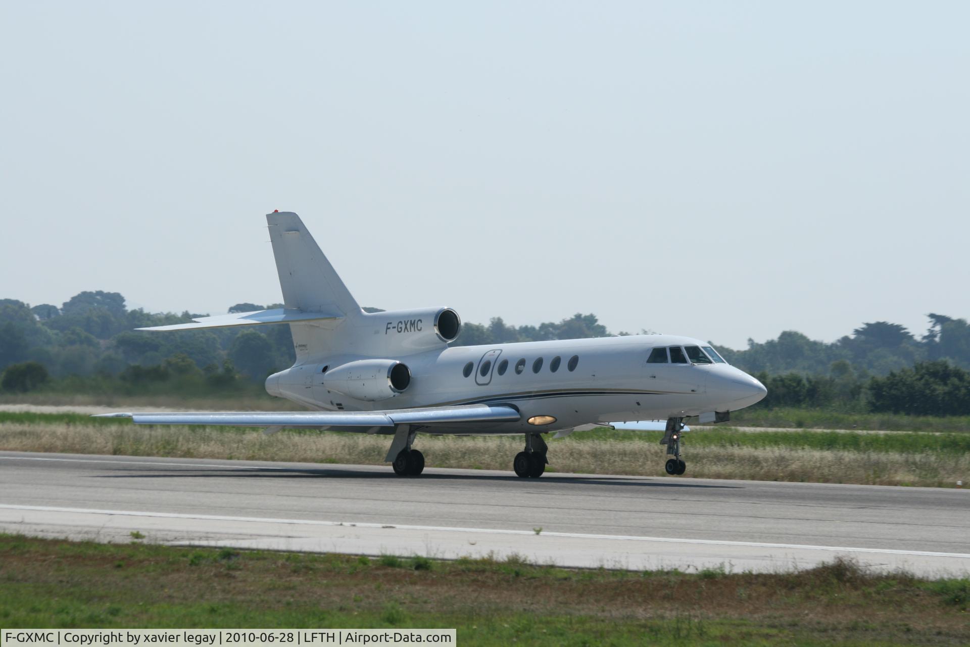 F-GXMC, 1988 Dassault Falcon 50 C/N 190, civil aviation apron
