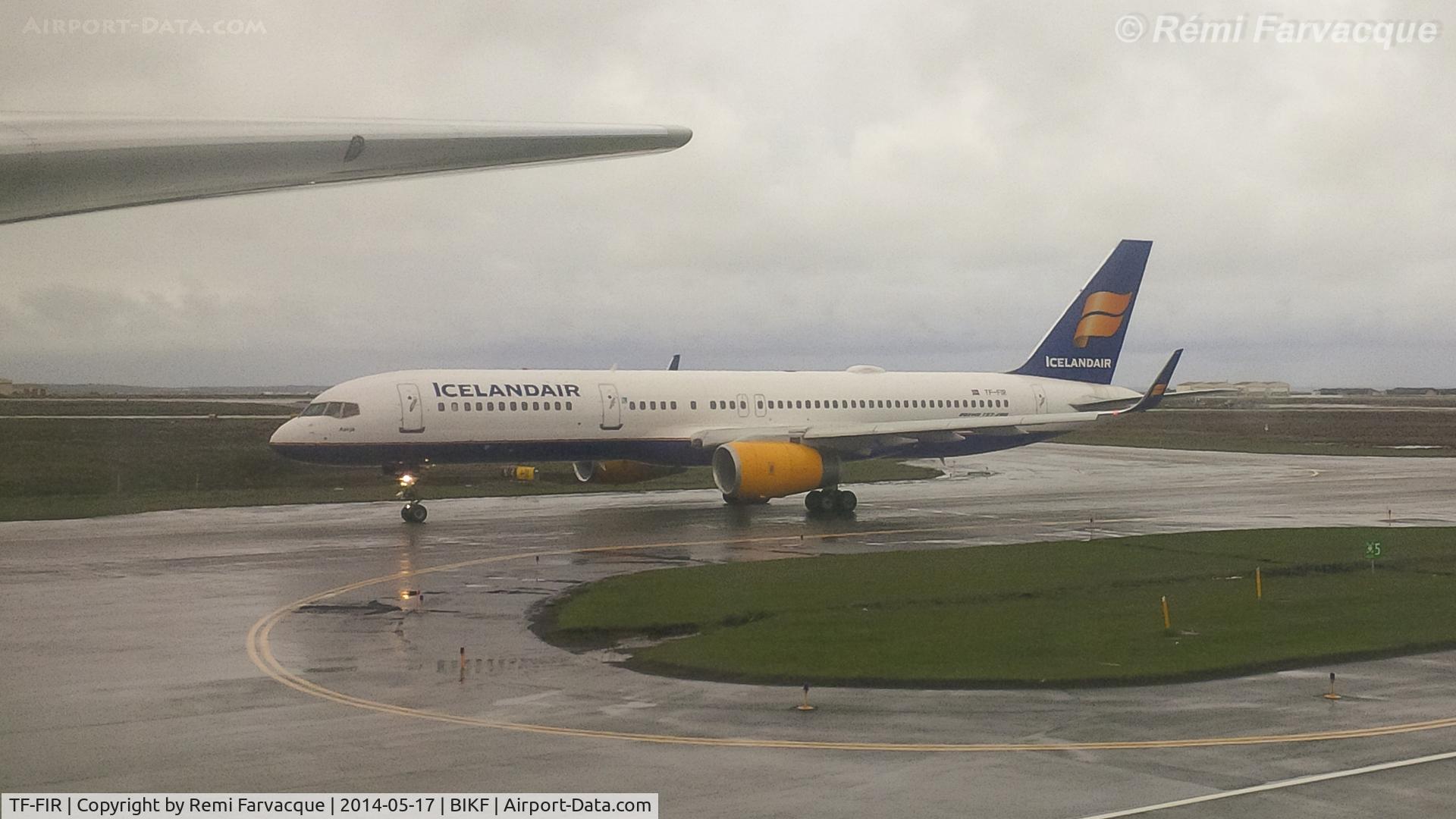 TF-FIR, 1994 Boeing 757-256 C/N 26242, Had to make unexpected landing at Keflavik on an Air Canada flight. So while we waited, stuck on the plane ...