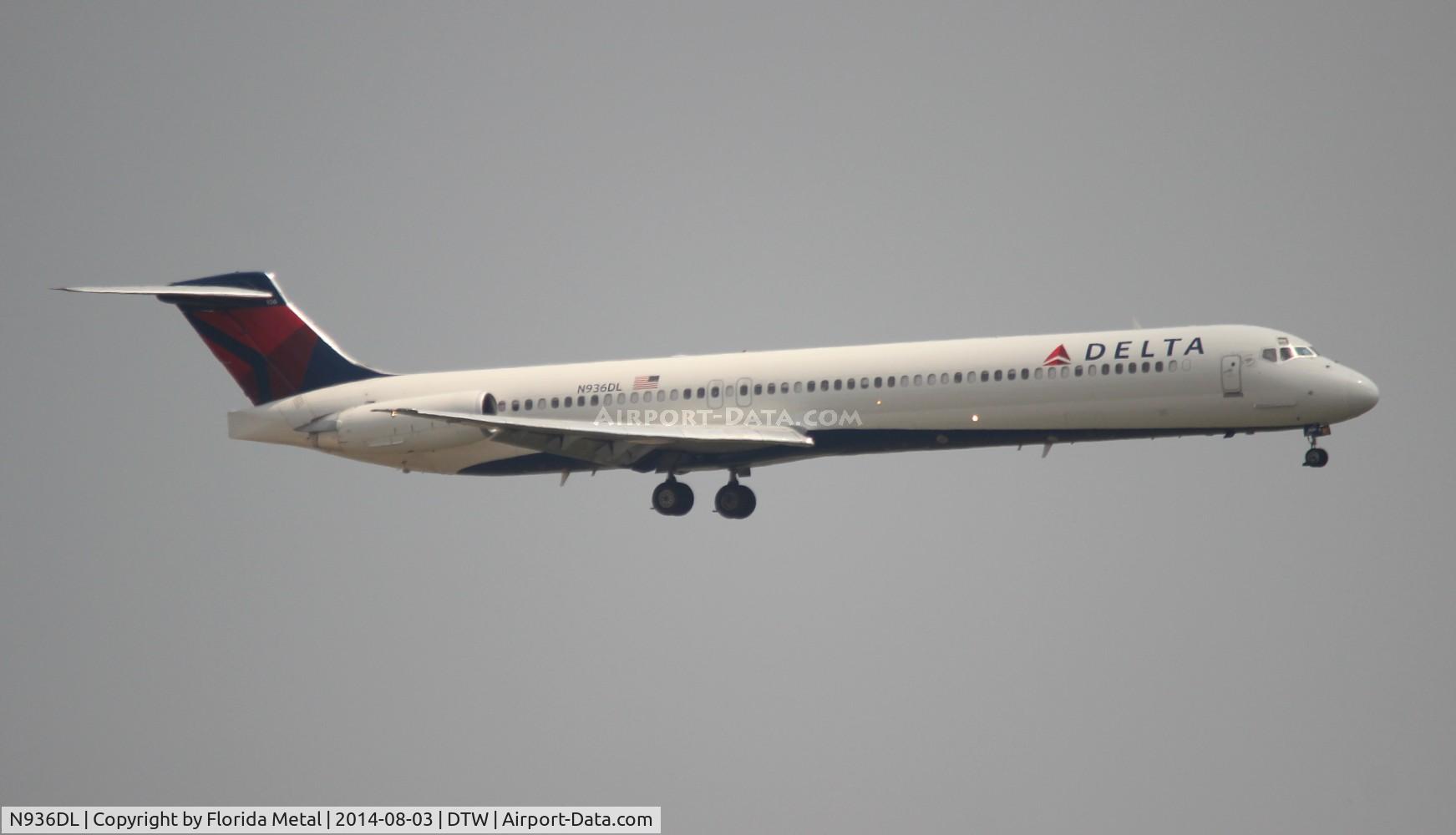 N936DL, 1989 McDonnell Douglas MD-88 C/N 49723, Delta