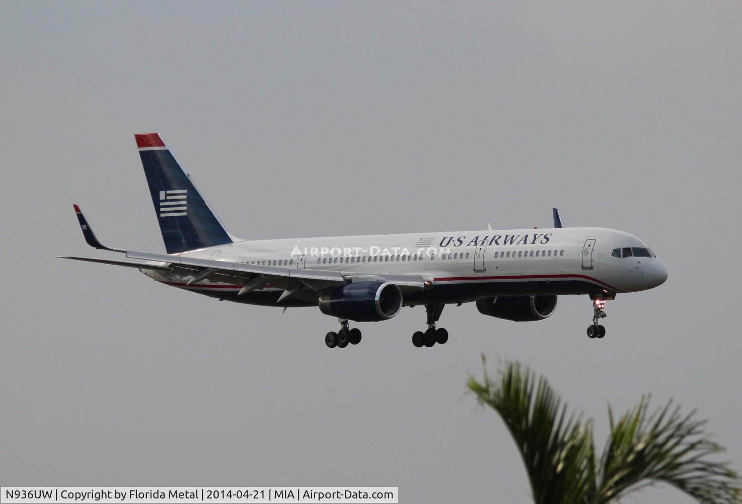 N936UW, 1994 Boeing 757-2B7 C/N 27244, USAirways