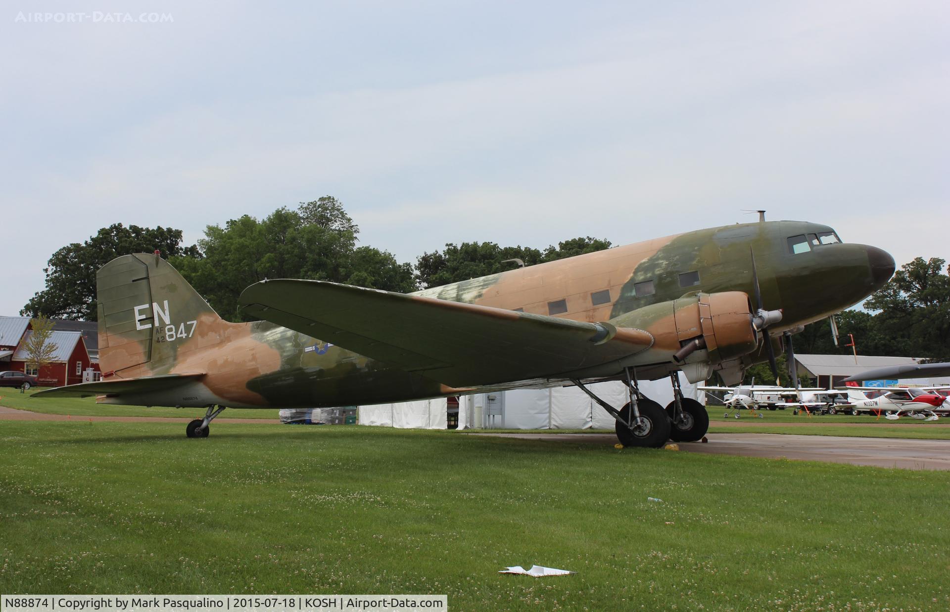 N88874, 1944 Douglas DC3C (C-47A) C/N 12693, Douglas DC3C