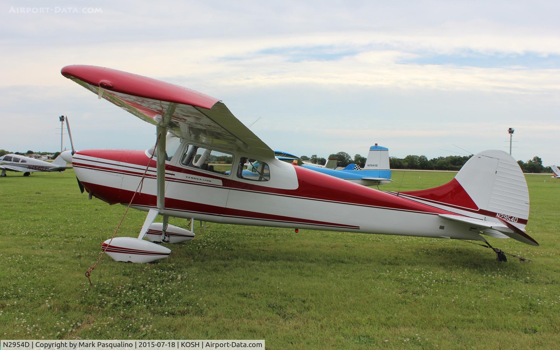 N2954D, 1955 Cessna 170B C/N 26897, Cessna 170B