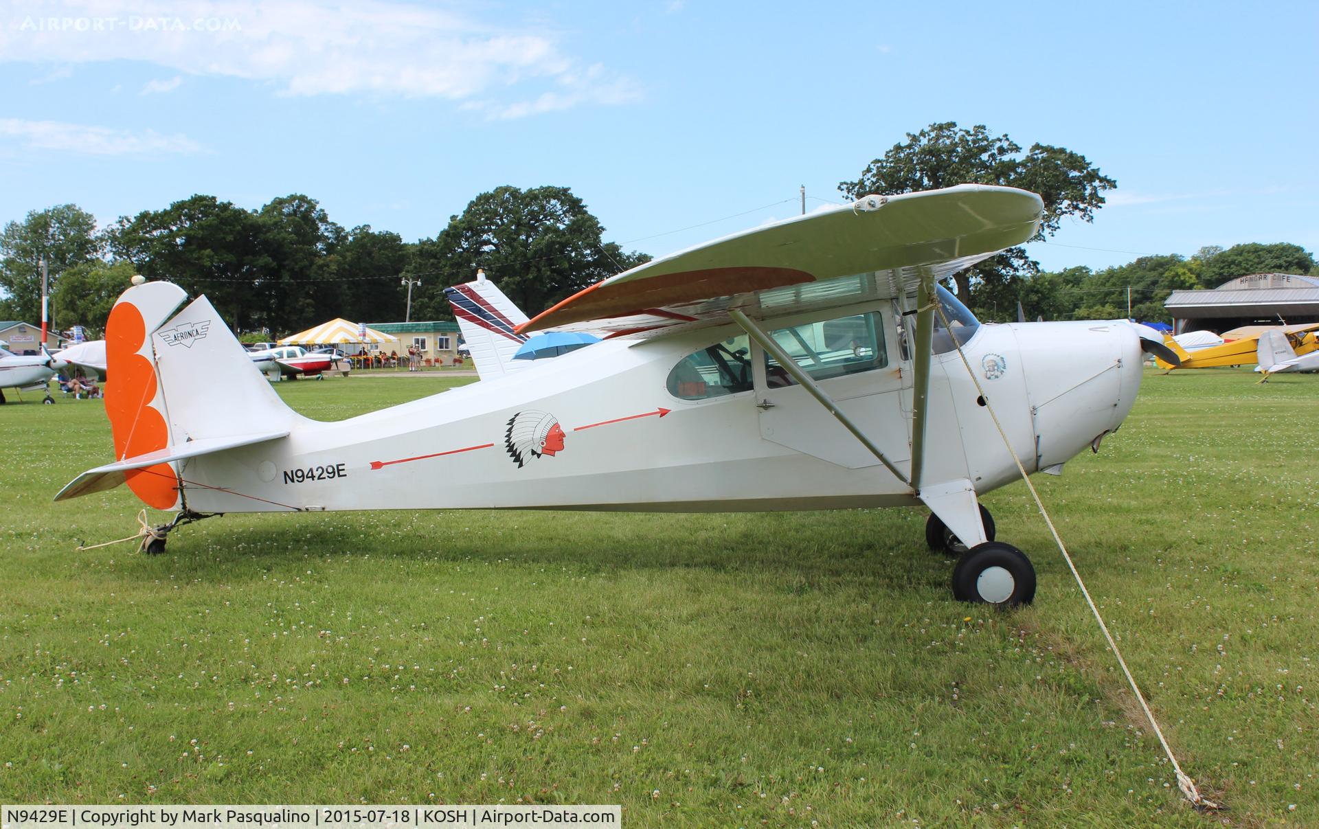 N9429E, 1946 Aeronca 11AC Chief C/N 11AC-1067, Aeronca 11AC