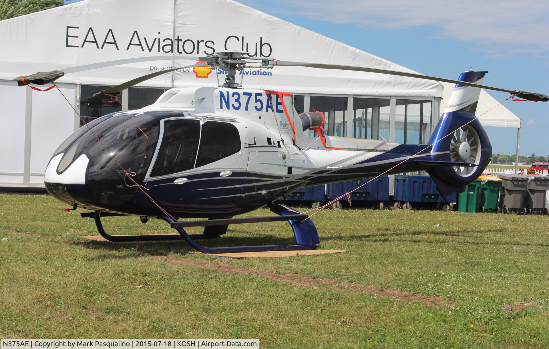 N375AE, 2013 Eurocopter EC-130T-2 C/N 7758, Eurocopter EC 120 T2