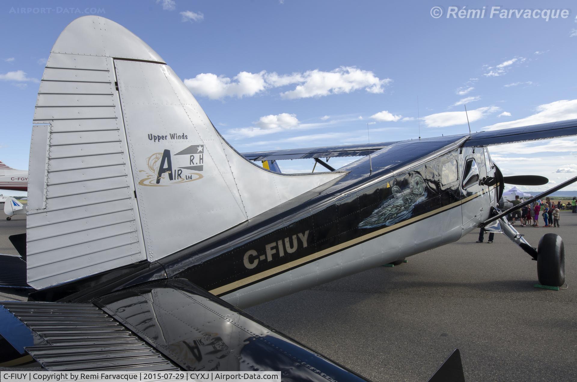 C-FIUY, 1956 De Havilland Canada DHC-2 Beaver Mk.1 C/N 921, Static display, Fort St. John International Airshow