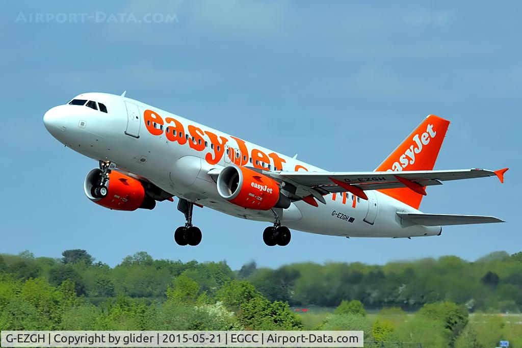 G-EZGH, 2011 Airbus A319-111 C/N 4667, Off to the sun!