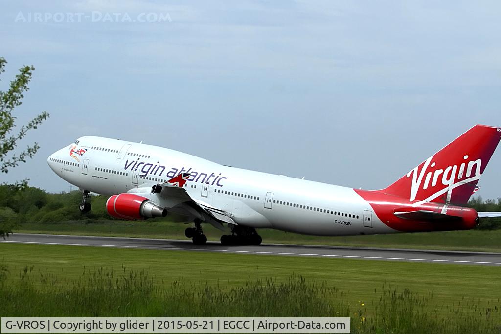 G-VROS, 2001 Boeing 747-443 C/N 30885, Departure