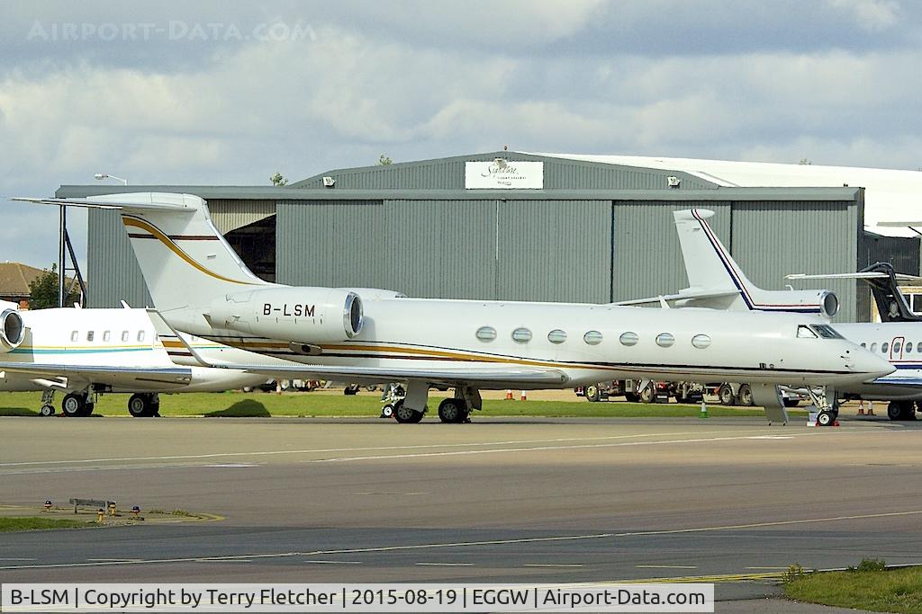 B-LSM, Gulfstream Aerospace GV-SP (G550) C/N 5250, Gulfstream Aerospace G-V-SP Gulfstream G550, c/n: 5250 at Luton