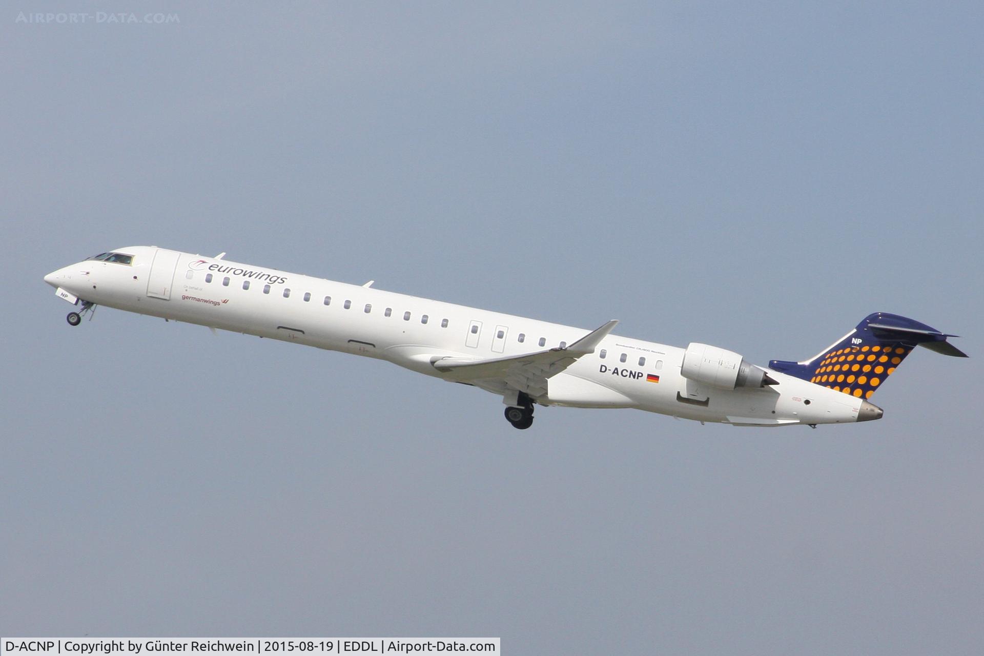 D-ACNP, 2010 Bombardier CRJ-900LR (CL-600-2D24) C/N 15259, Just airborne