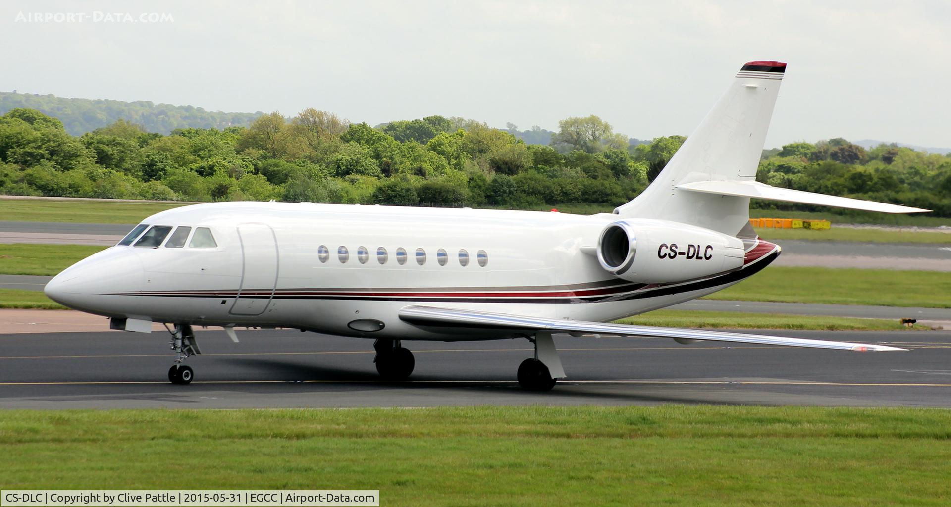 CS-DLC, 2006 Dassault Falcon 2000EX C/N 98, In action with Netjet Europe at Manchester EGCC