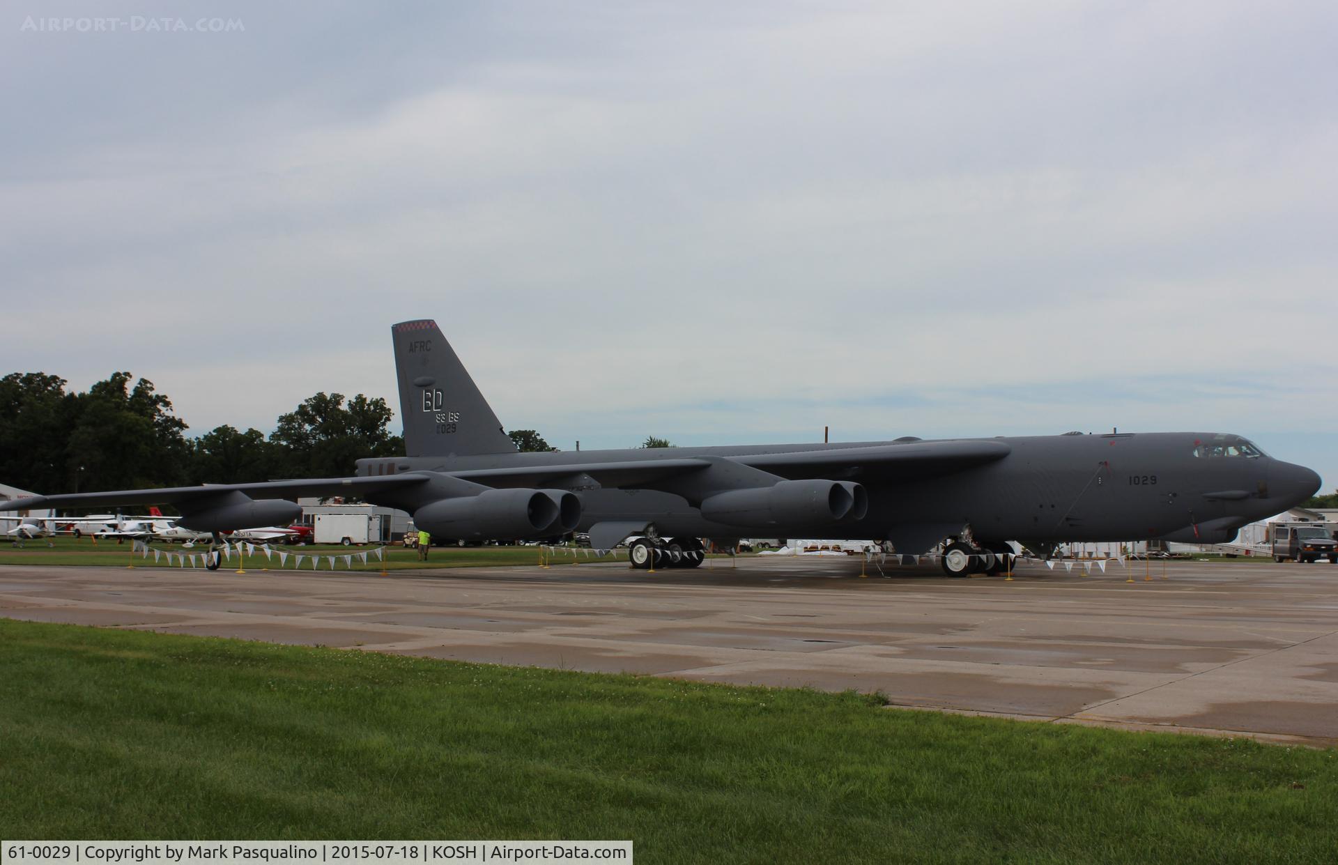 61-0029, 1961 Boeing B-52H Stratofortress C/N 464456, Boeing B-52H