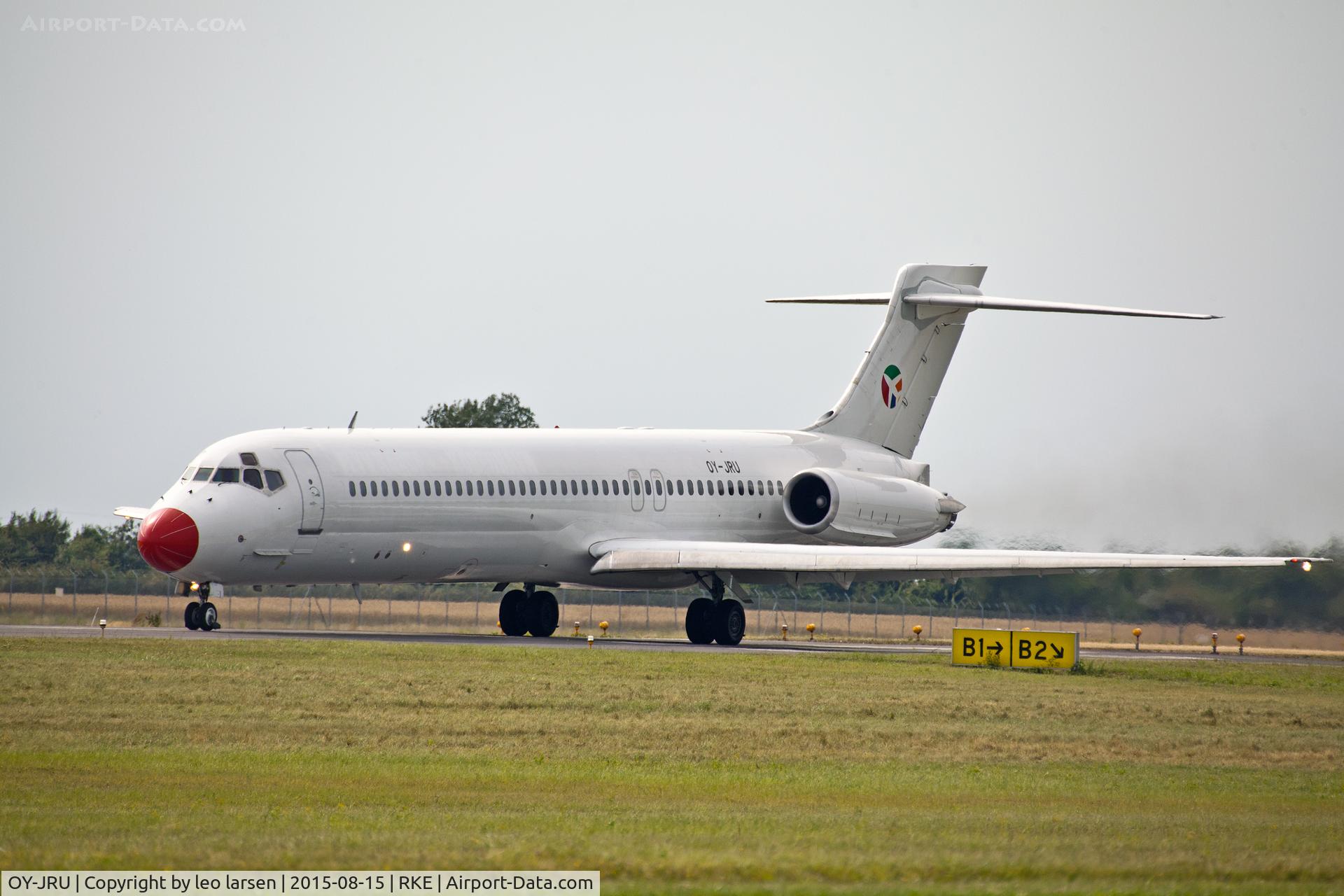 OY-JRU, 1987 McDonnell Douglas MD-87 (DC-9-87) C/N 49403, Roskilde Air Show 15.8.15