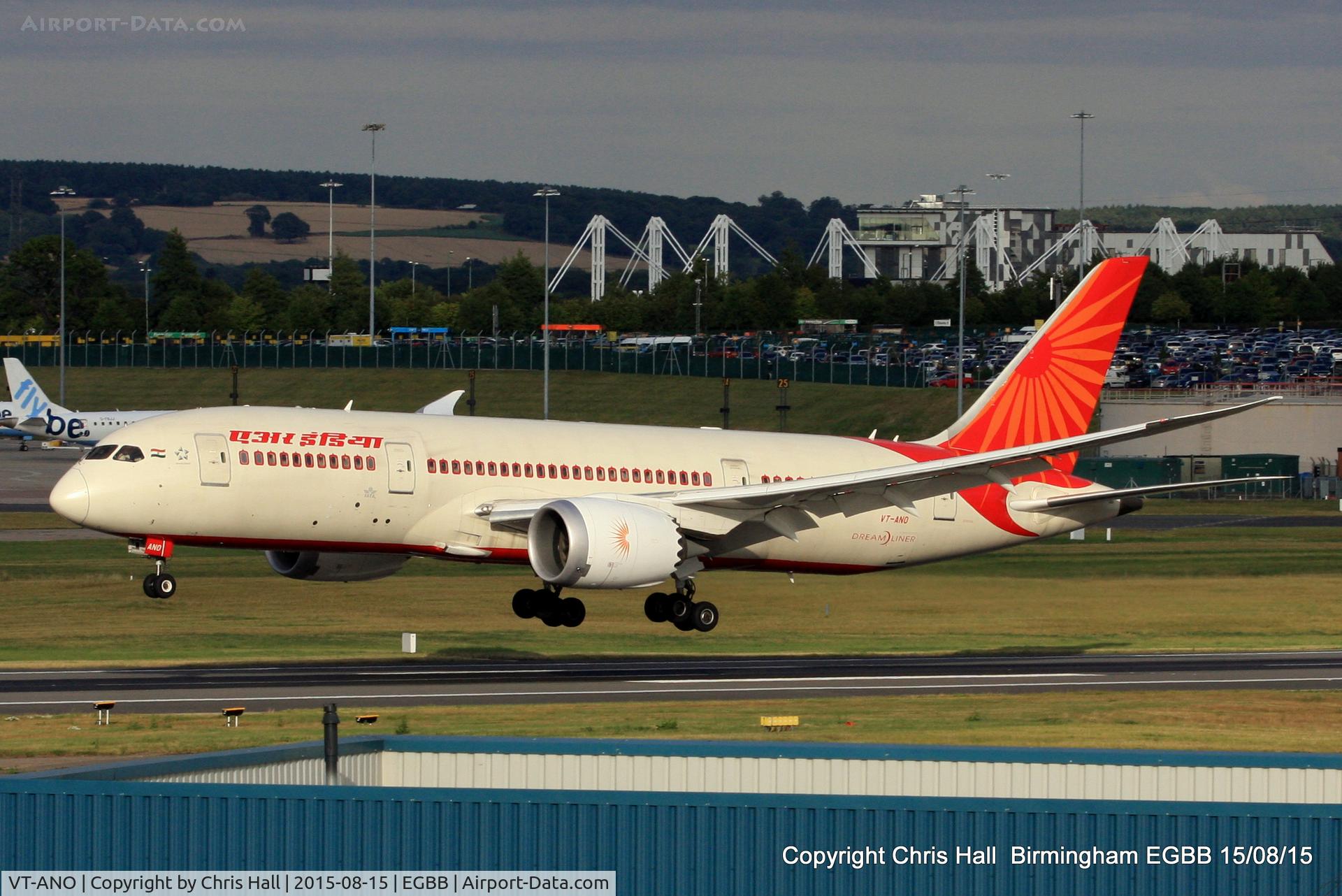 VT-ANO, 2013 Boeing 787-8 Dreamliner C/N 36286, Air India