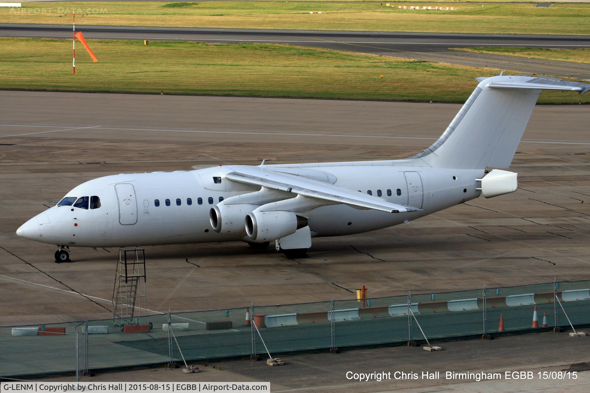 G-LENM, 1995 British Aerospace Avro 146-RJ85 C/N E.2273, Cello Aviation