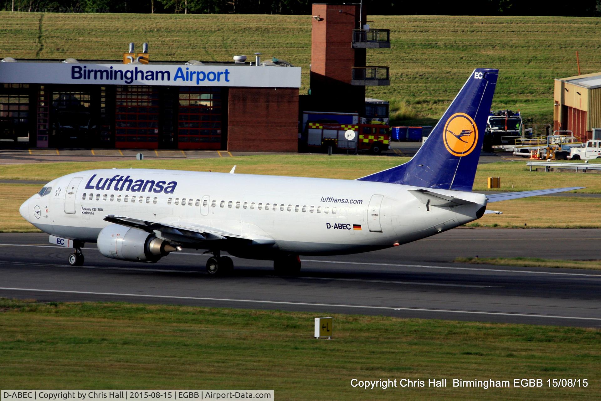 D-ABEC, 1991 Boeing 737-330 C/N 25149, Lufthansa