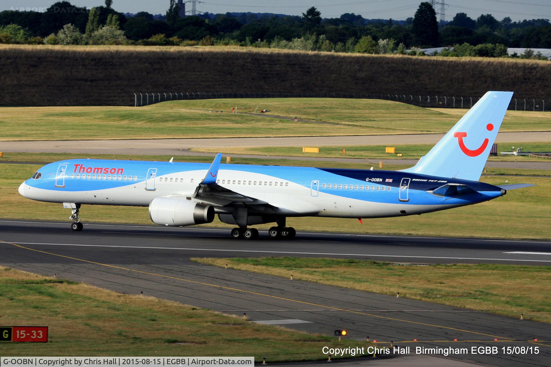 G-OOBN, 2000 Boeing 757-2G5 C/N 29379, Thomson