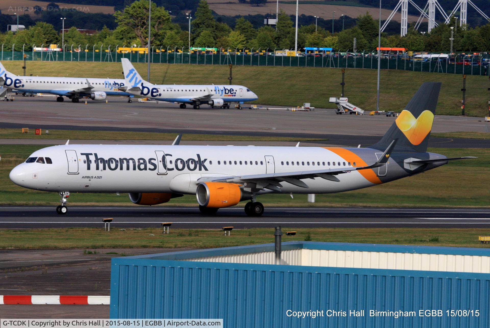 G-TCDK, 2015 Airbus A321-211 C/N 6548, Thomas Cook