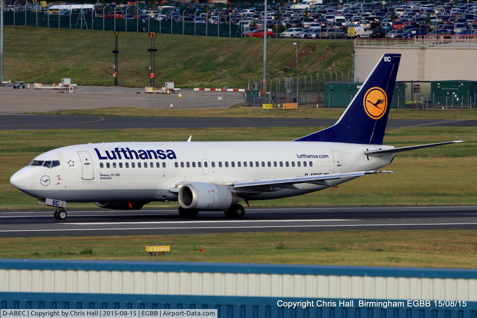 D-ABEC, 1991 Boeing 737-330 C/N 25149, Lufthansa