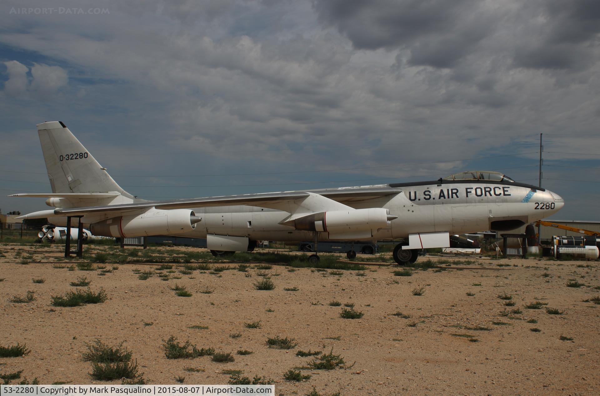 53-2280, 1953 Boeing B-47E-110-BW Stratojet C/N 4501093, Boeing B-47E