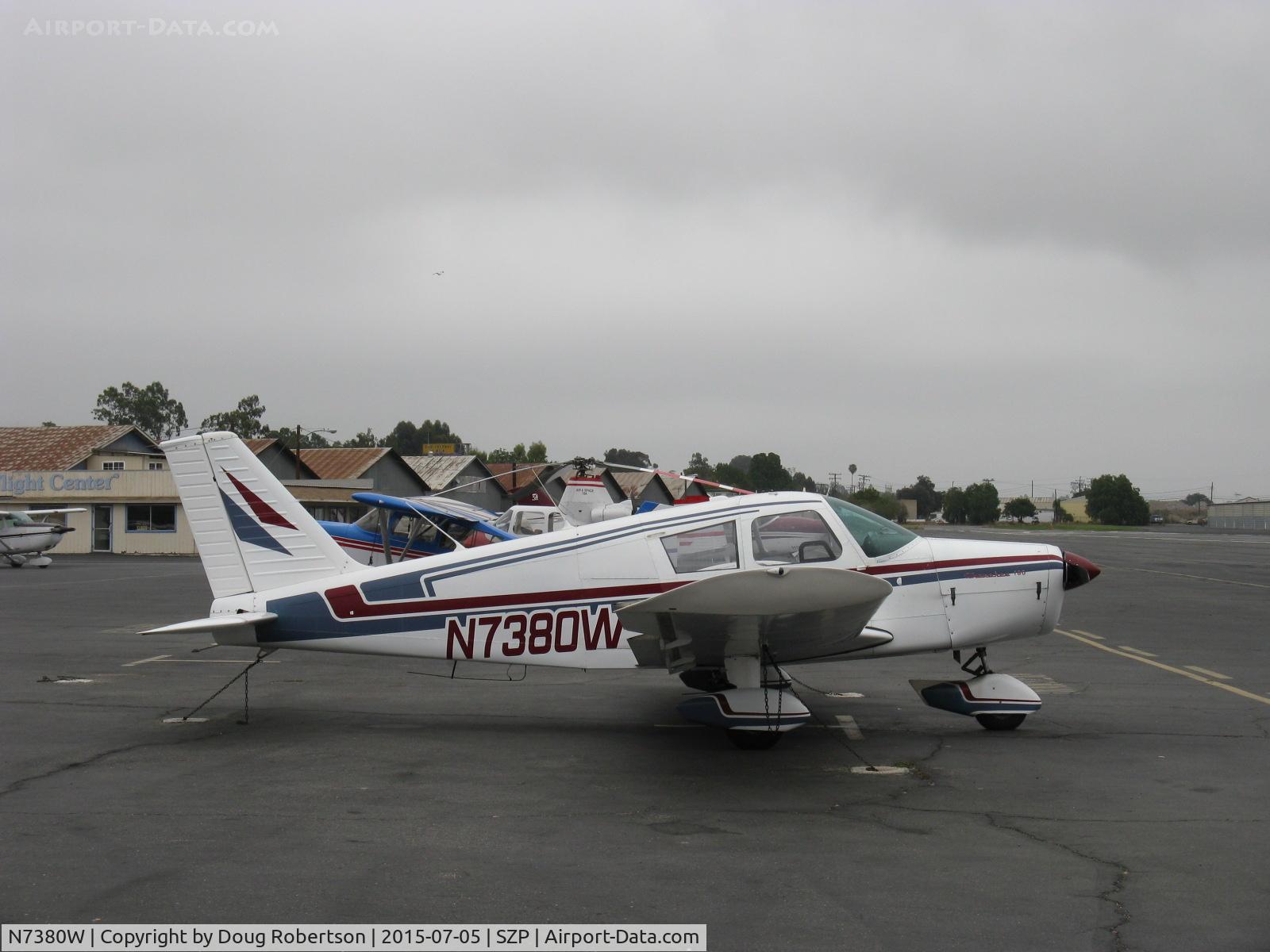N7380W, 1963 Piper PA-28-180 Cherokee C/N 28-1263, 1963 Piper PA-28-180 CHEROKEE, Lycoming O&VO-360 180 Hp