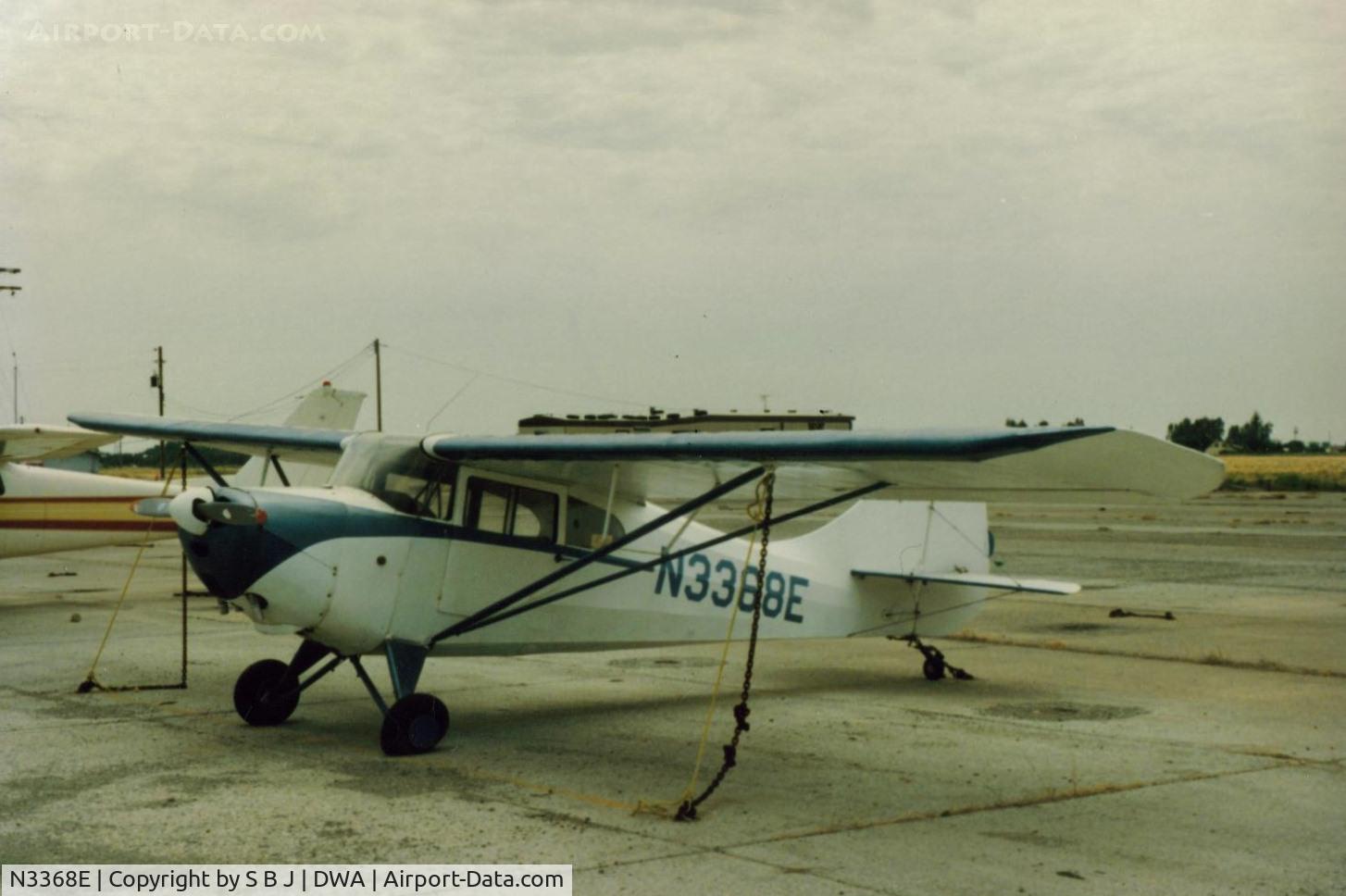 N3368E, 1947 Aeronca 11BC Chief C/N 11BC-1704, 68E on purchase day.