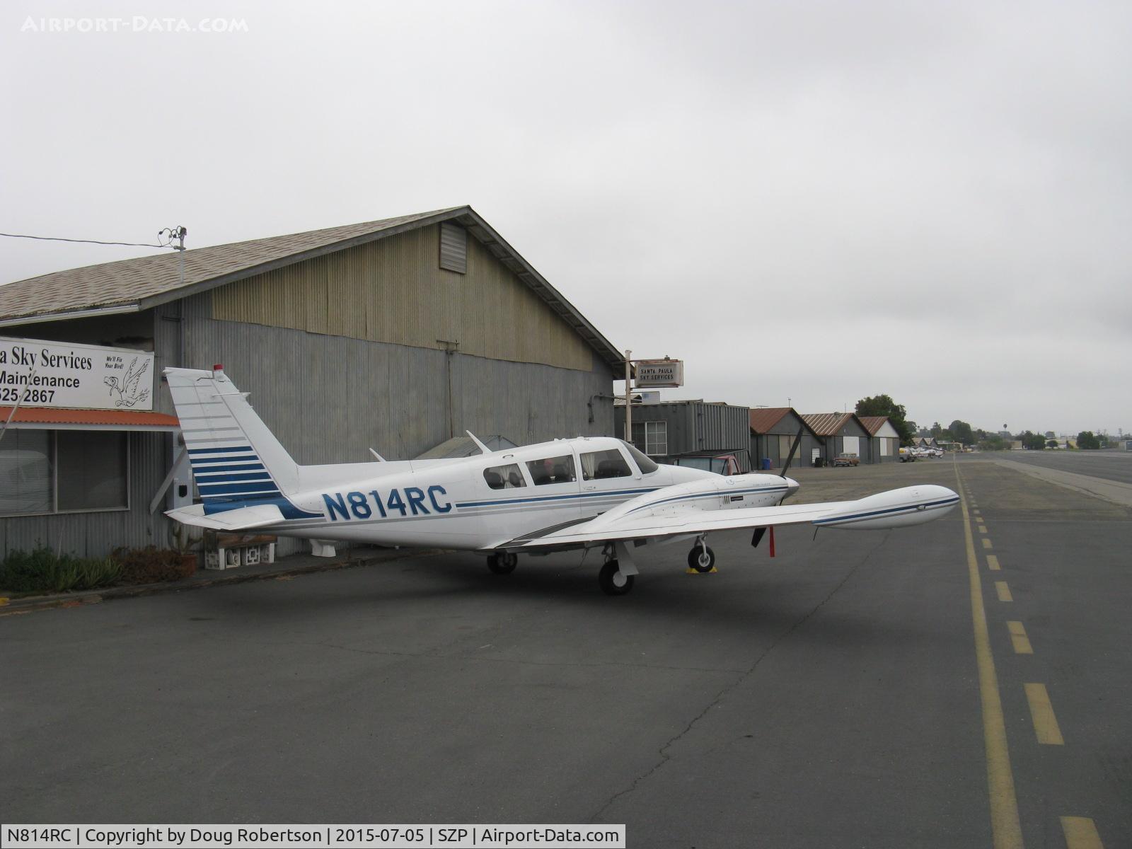 N814RC, 1966 Piper PA-30 Twin Comanche Twin Comanche C/N 301202, 1966 Piper PA-30 TWIN COMANCHE, two Lycoming IO-320 160 Hp turbocharged and counter-rotating props upgrade-in effect, a PA-39. Smaller & lighter than a contemporary C-310 twin, but with tip tanks.