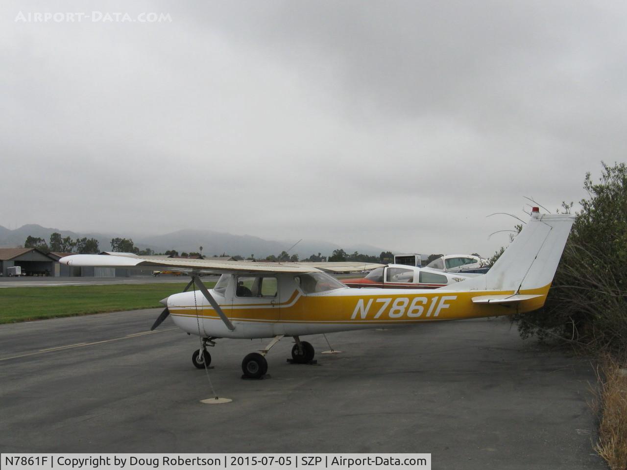 N7861F, 1966 Cessna 150F C/N 15063961, 1966 Cessna 150F, Continental O-200 100 Hp