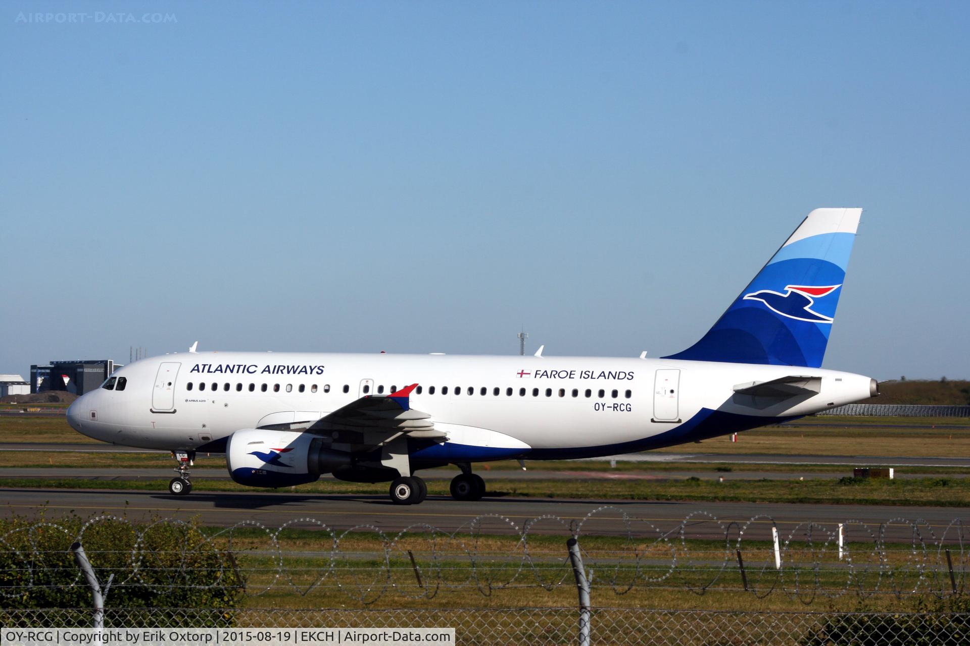 OY-RCG, 2012 Airbus A319-115 C/N 5079, OY-RCG arrived rw 04L