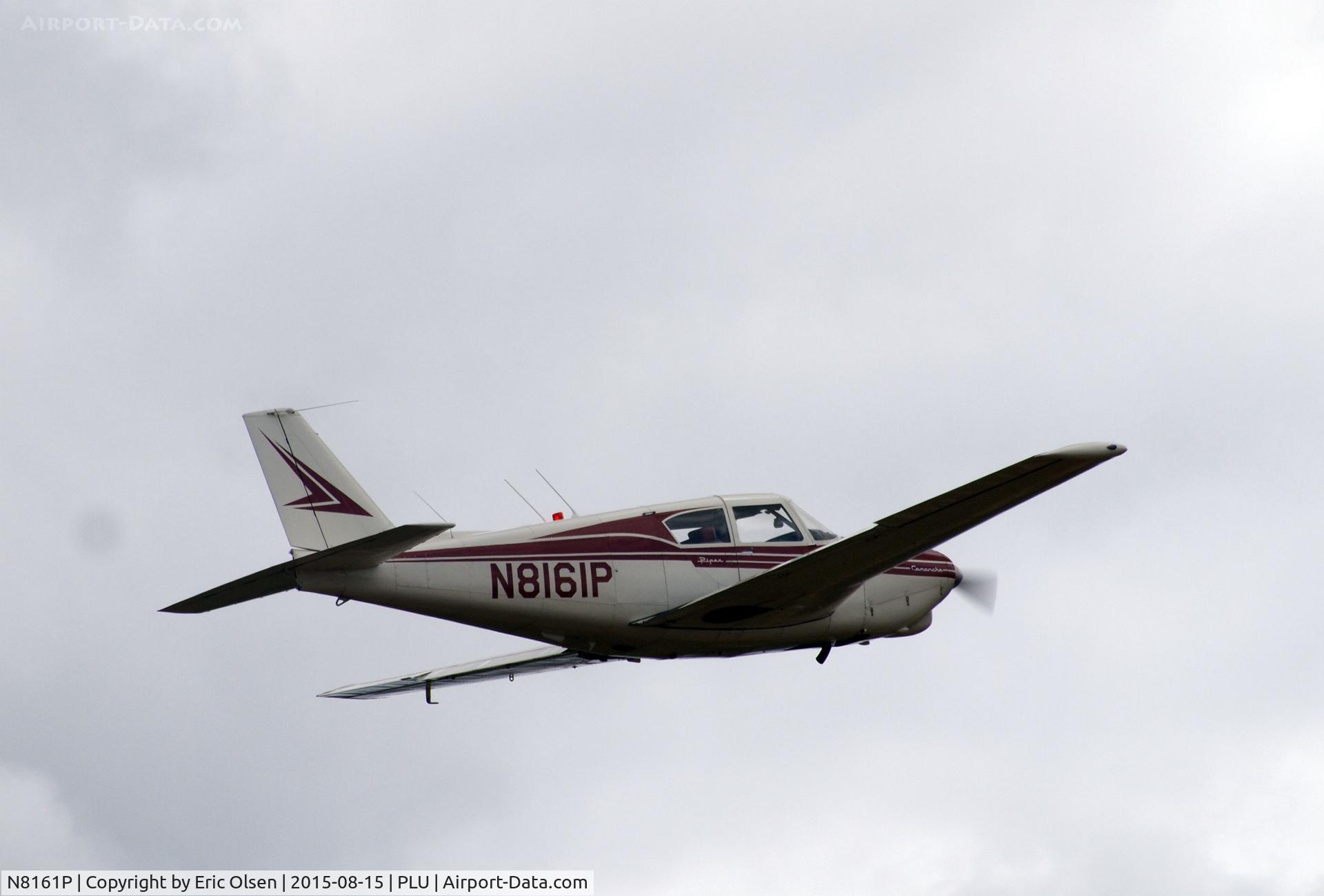 N8161P, 1963 Piper PA-24-180 Comanche C/N 24-3416, 1963 Piper after taking off from Thun Field