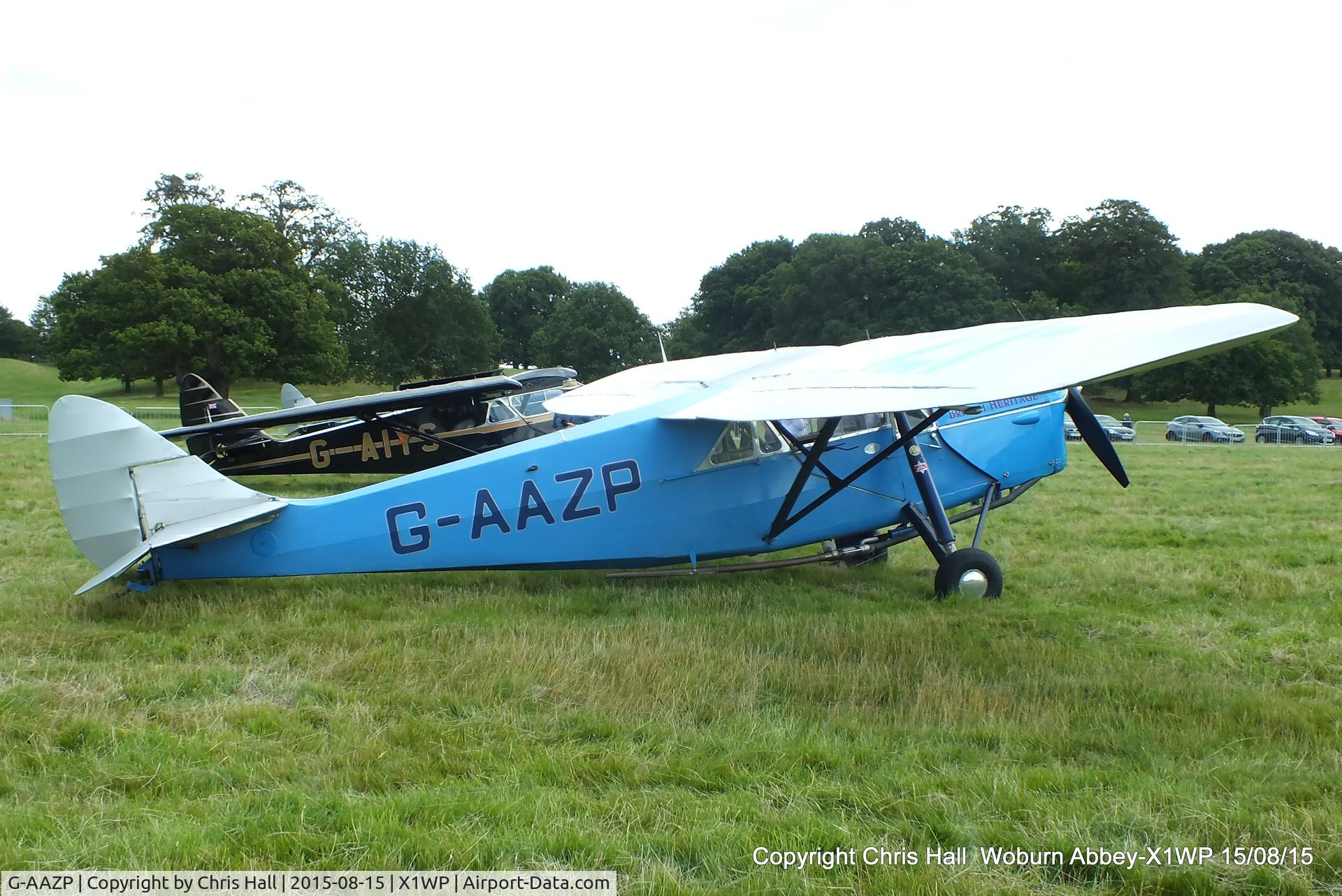 G-AAZP, 1930 De Havilland DH.80A Puss Moth C/N 2047, International Moth Rally at Woburn Abbey 15/08/15