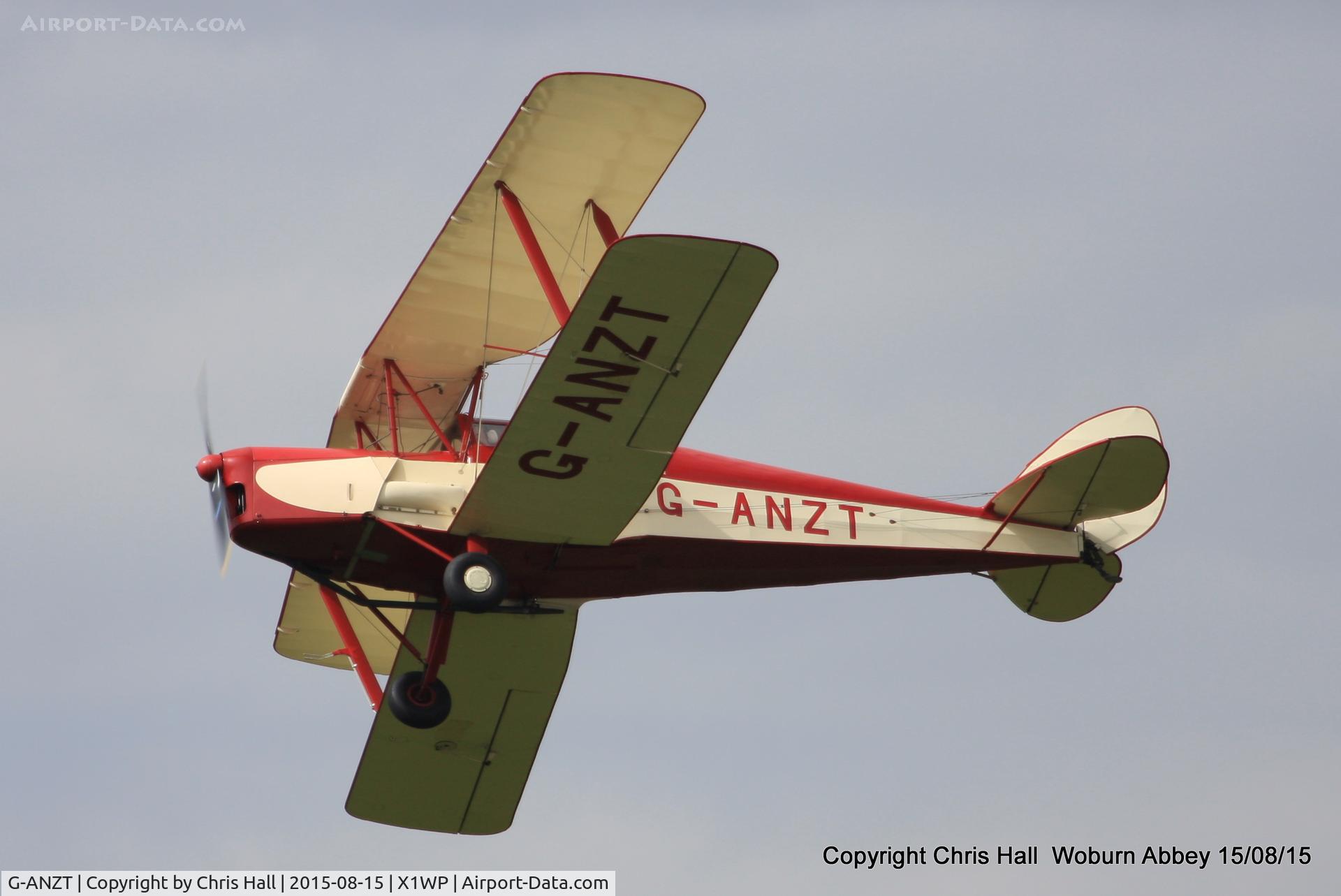 G-ANZT, 1957 Thruxton Jackaroo C/N 84176, International Moth Rally at Woburn Abbey 15/08/15