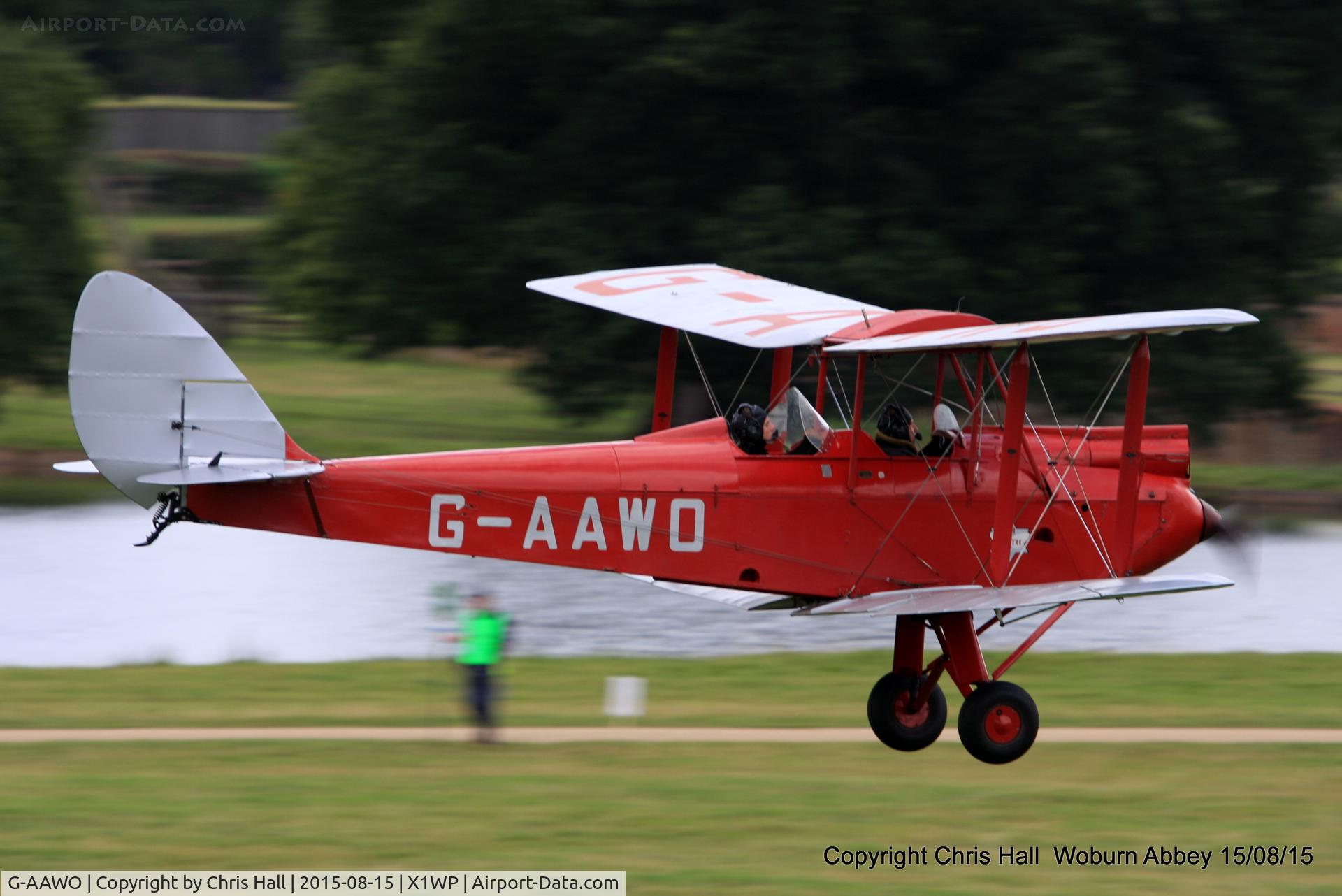 G-AAWO, 1930 De Havilland DH60G Gipsy Moth C/N 1235, International Moth Rally at Woburn Abbey 15/08/15