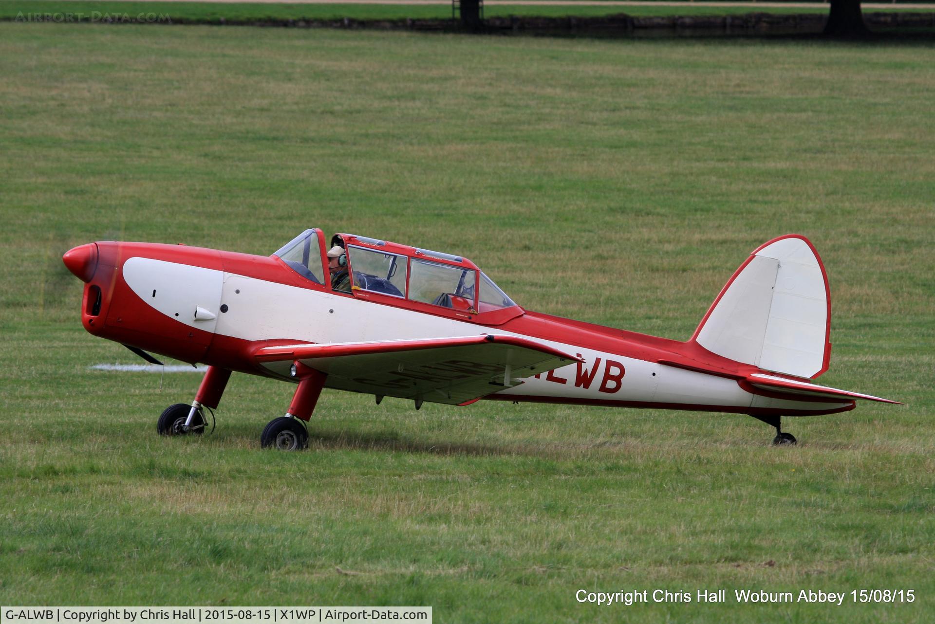 G-ALWB, 1950 De Havilland DHC-1 Chipmunk 22A C/N C1/0100, International Moth Rally at Woburn Abbey 15/08/15