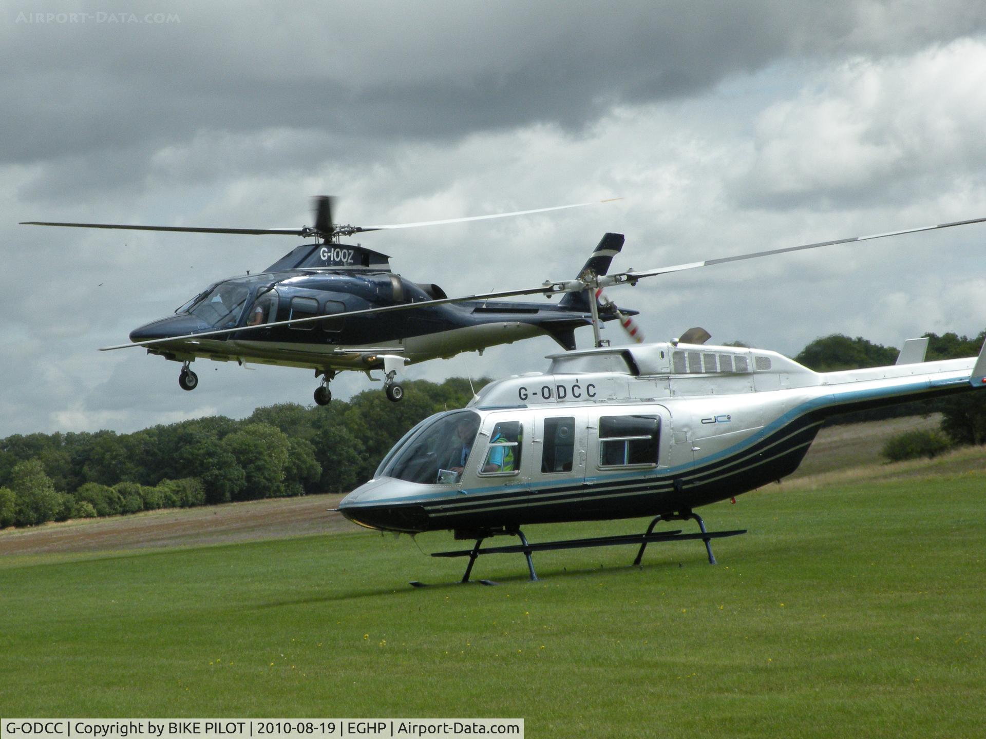 G-ODCC, 1983 Bell 206L-3 LongRanger III C/N 51070, Starlight Foundation Day.