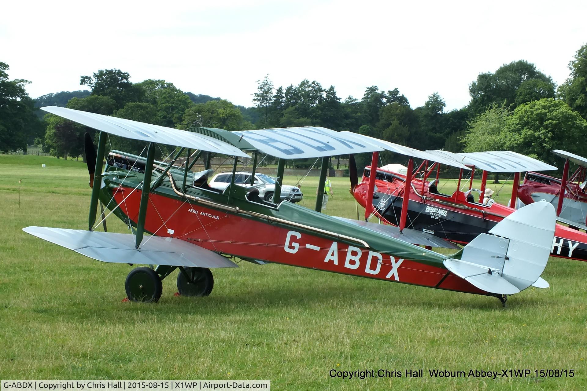 G-ABDX, 1931 De Havilland DH.60G Gipsy Moth C/N 1294, International Moth Rally at Woburn Abbey 15/08/15