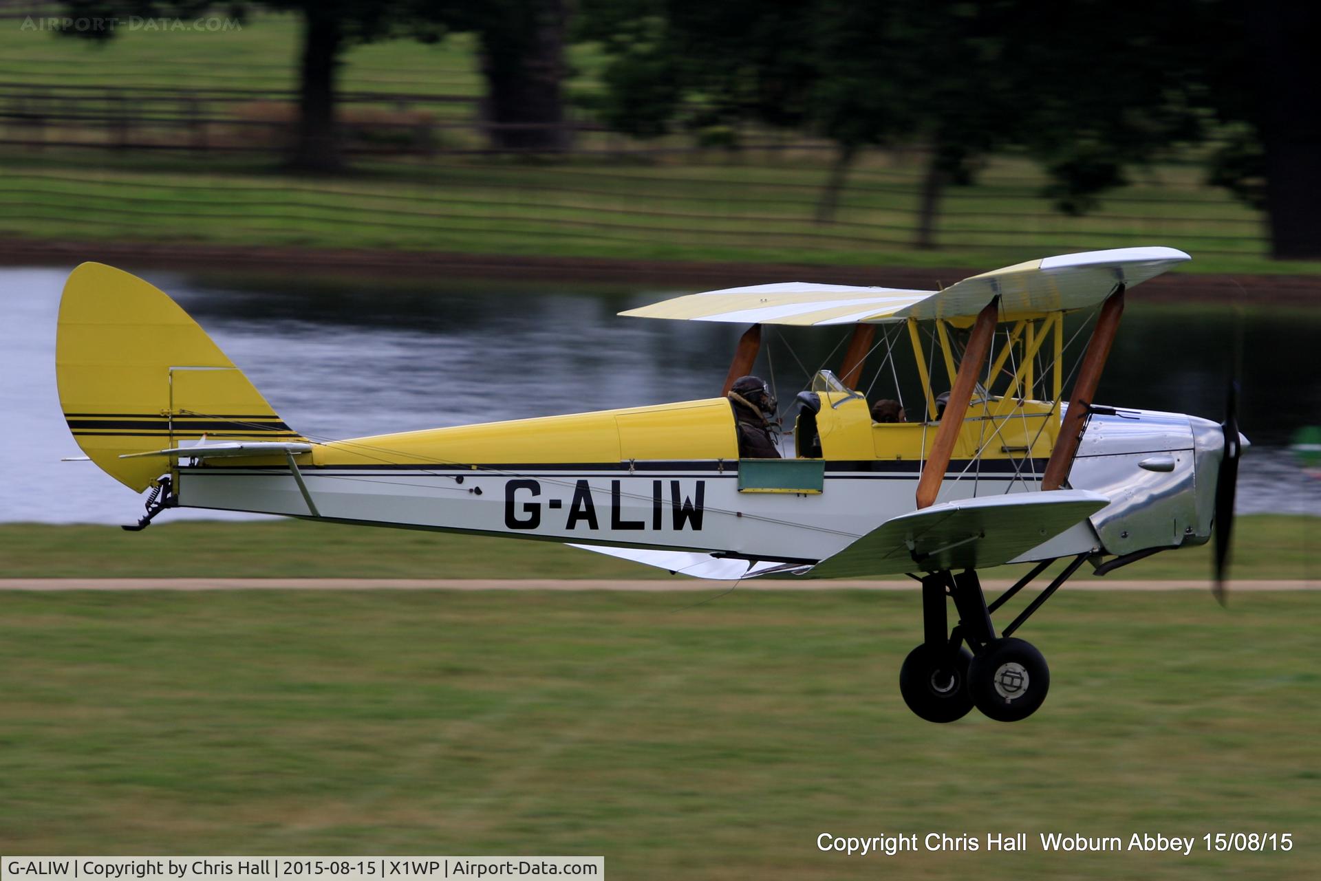 G-ALIW, 1938 De Havilland DH-82A Tiger Moth II C/N 82901, International Moth Rally at Woburn Abbey 15/08/15
