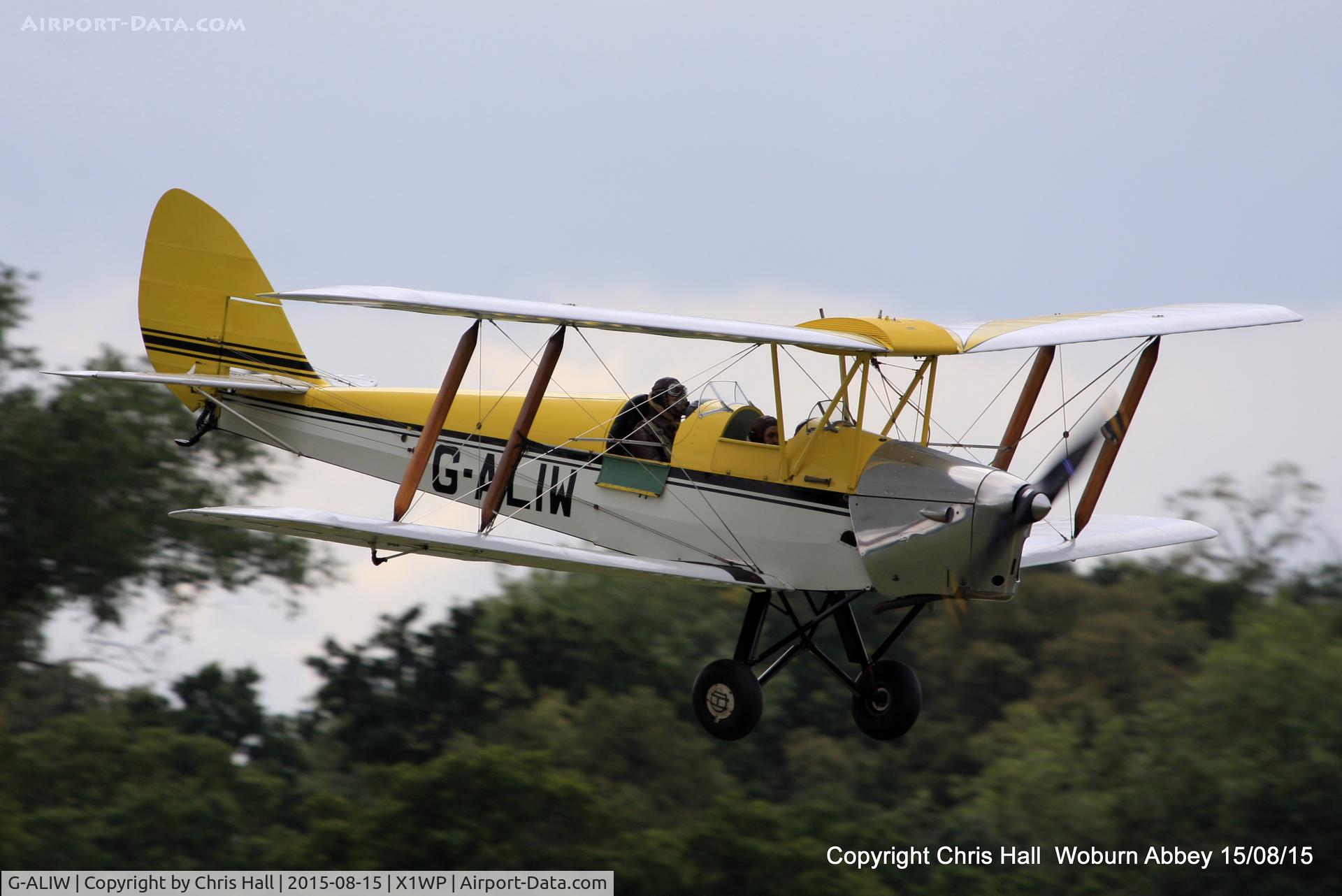 G-ALIW, 1938 De Havilland DH-82A Tiger Moth II C/N 82901, International Moth Rally at Woburn Abbey 15/08/15