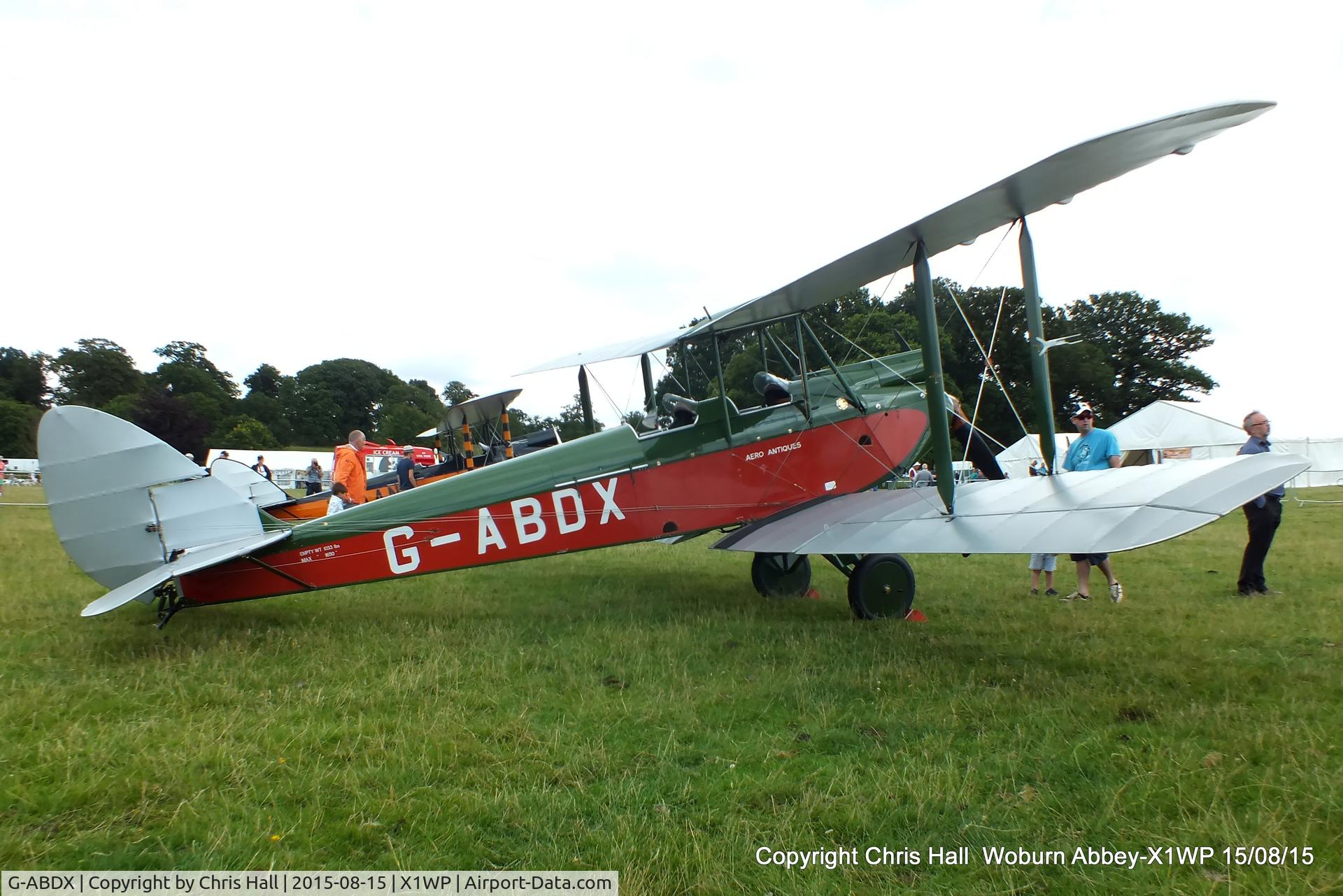 G-ABDX, 1931 De Havilland DH.60G Gipsy Moth C/N 1294, International Moth Rally at Woburn Abbey 15/08/15