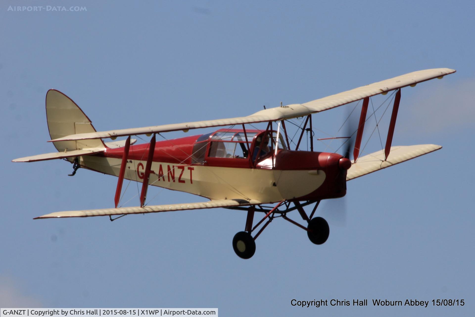 G-ANZT, 1957 Thruxton Jackaroo C/N 84176, International Moth Rally at Woburn Abbey 15/08/15