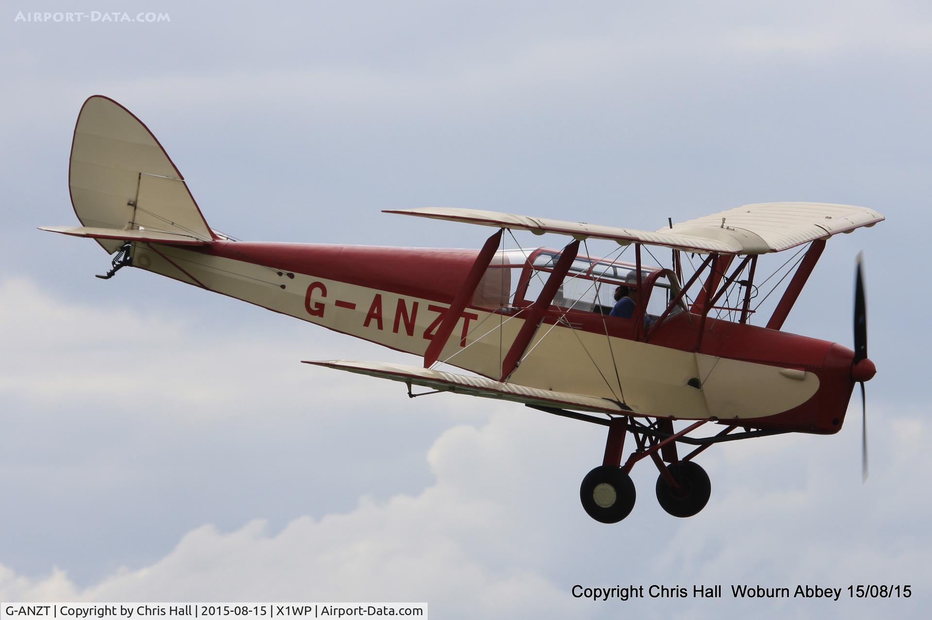 G-ANZT, 1957 Thruxton Jackaroo C/N 84176, International Moth Rally at Woburn Abbey 15/08/15