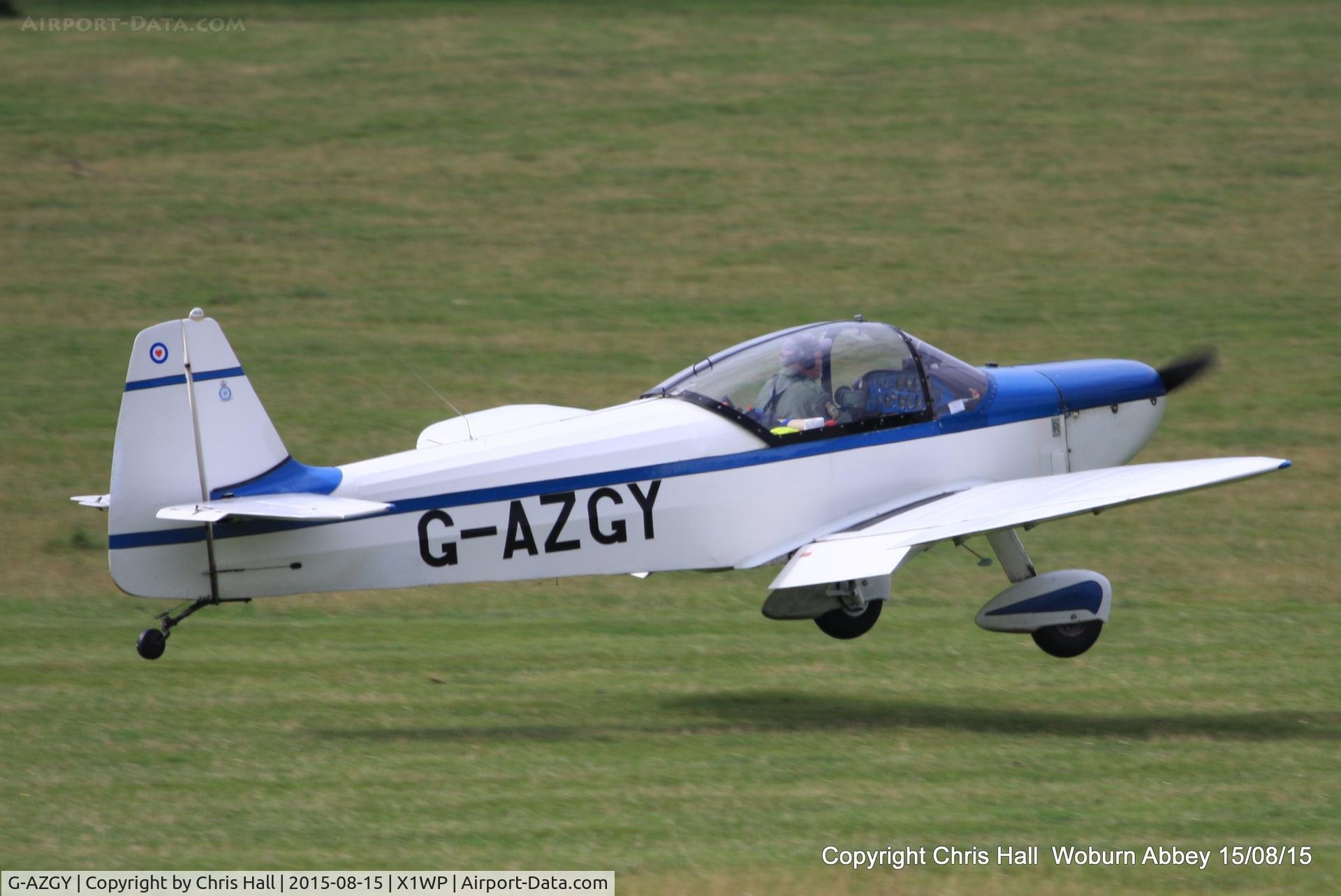 G-AZGY, 1968 Piel CP-301B Emeraude C/N 122, International Moth Rally at Woburn Abbey 15/08/15