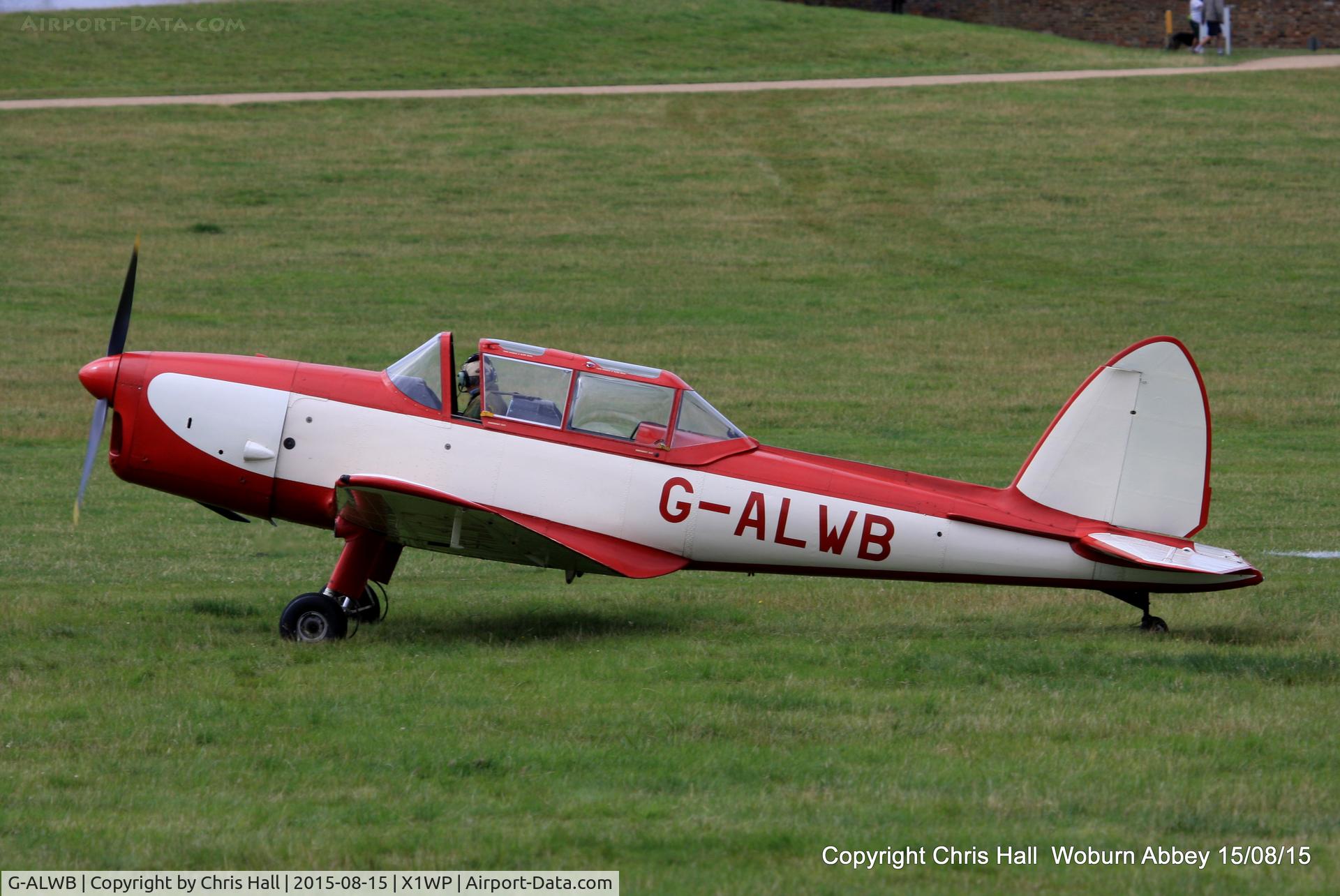G-ALWB, 1950 De Havilland DHC-1 Chipmunk 22A C/N C1/0100, International Moth Rally at Woburn Abbey 15/08/15
