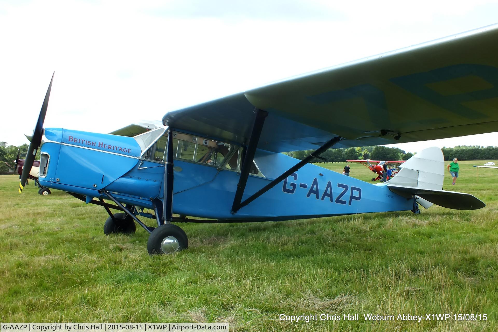 G-AAZP, 1930 De Havilland DH.80A Puss Moth C/N 2047, International Moth Rally at Woburn Abbey 15/08/15