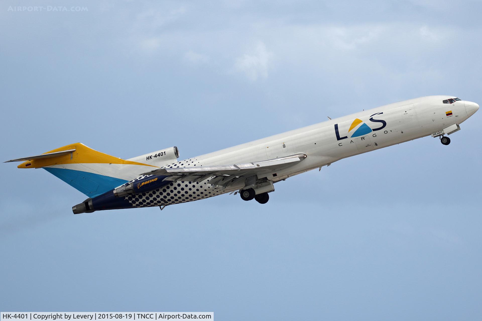 HK-4401, 1981 Boeing 727-2X3 C/N 22609, New colors for 4401