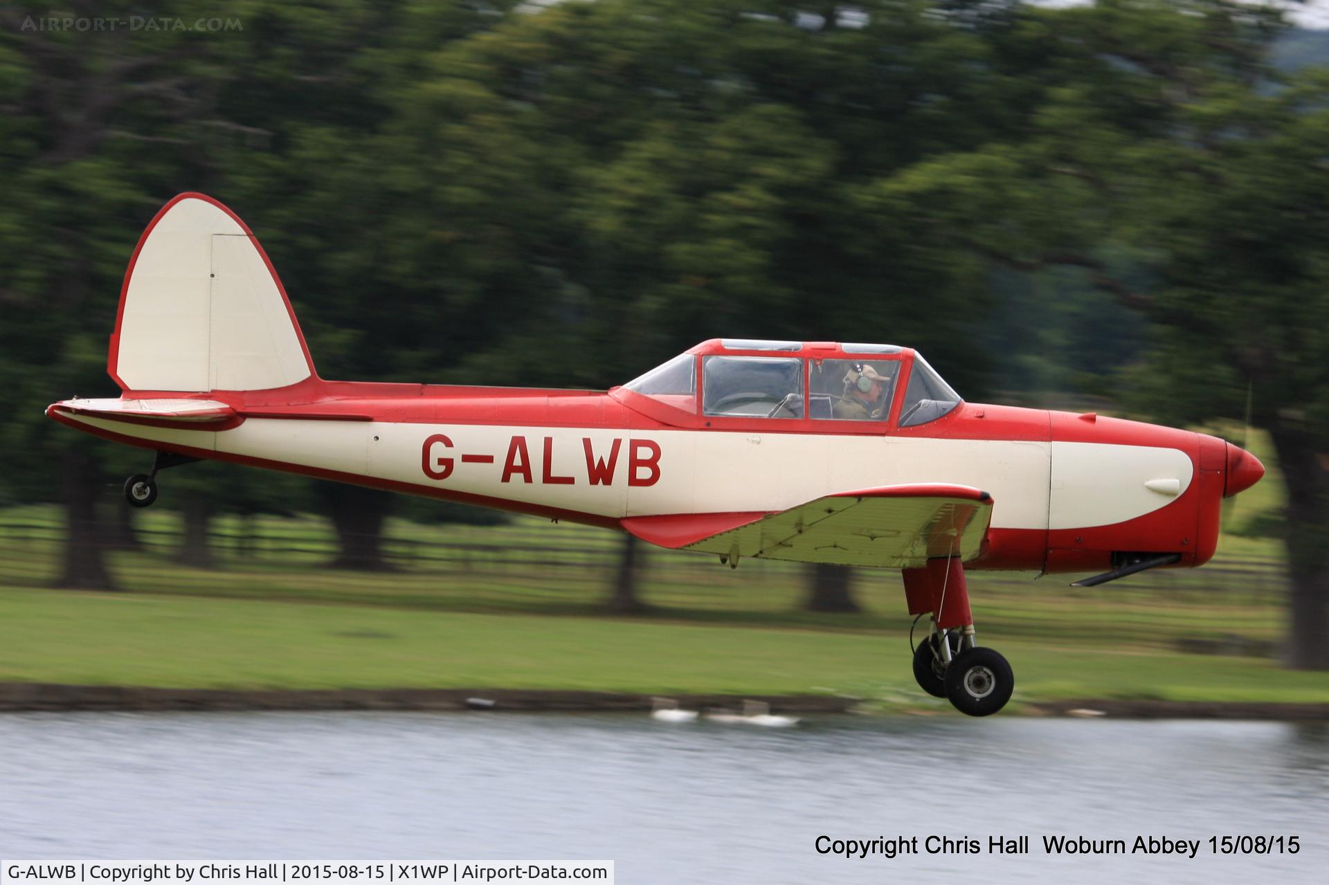 G-ALWB, 1950 De Havilland DHC-1 Chipmunk 22A C/N C1/0100, International Moth Rally at Woburn Abbey 15/08/15